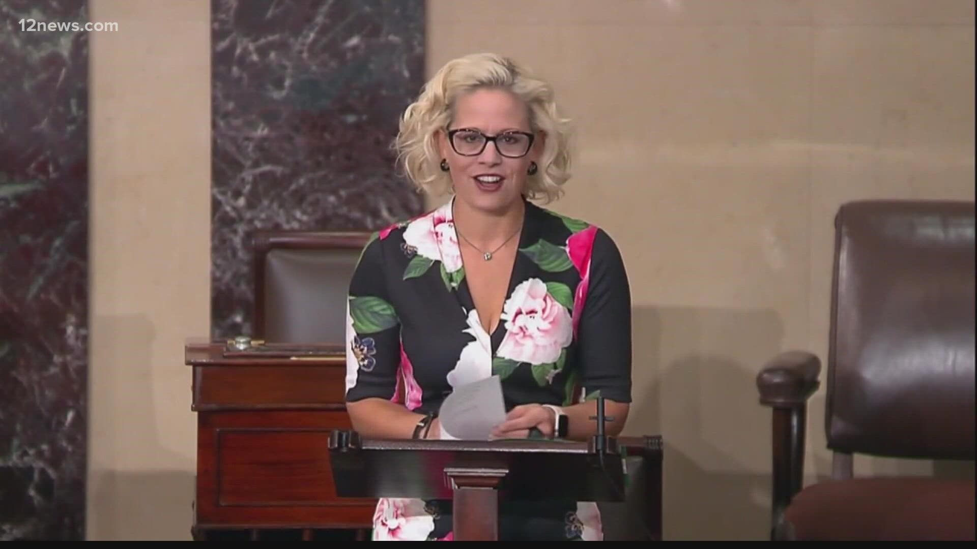 Five veterans who act as advisors to Senator Sinema have stepped down in protest of her position on key issues. They criticized her refusal to change the filibuster.