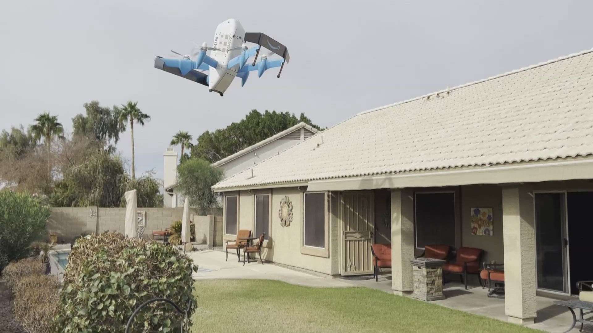 Tuesday is Amazon Prime Day! Troy Lynch shows us how the event features delivery drones in part of Arizona.