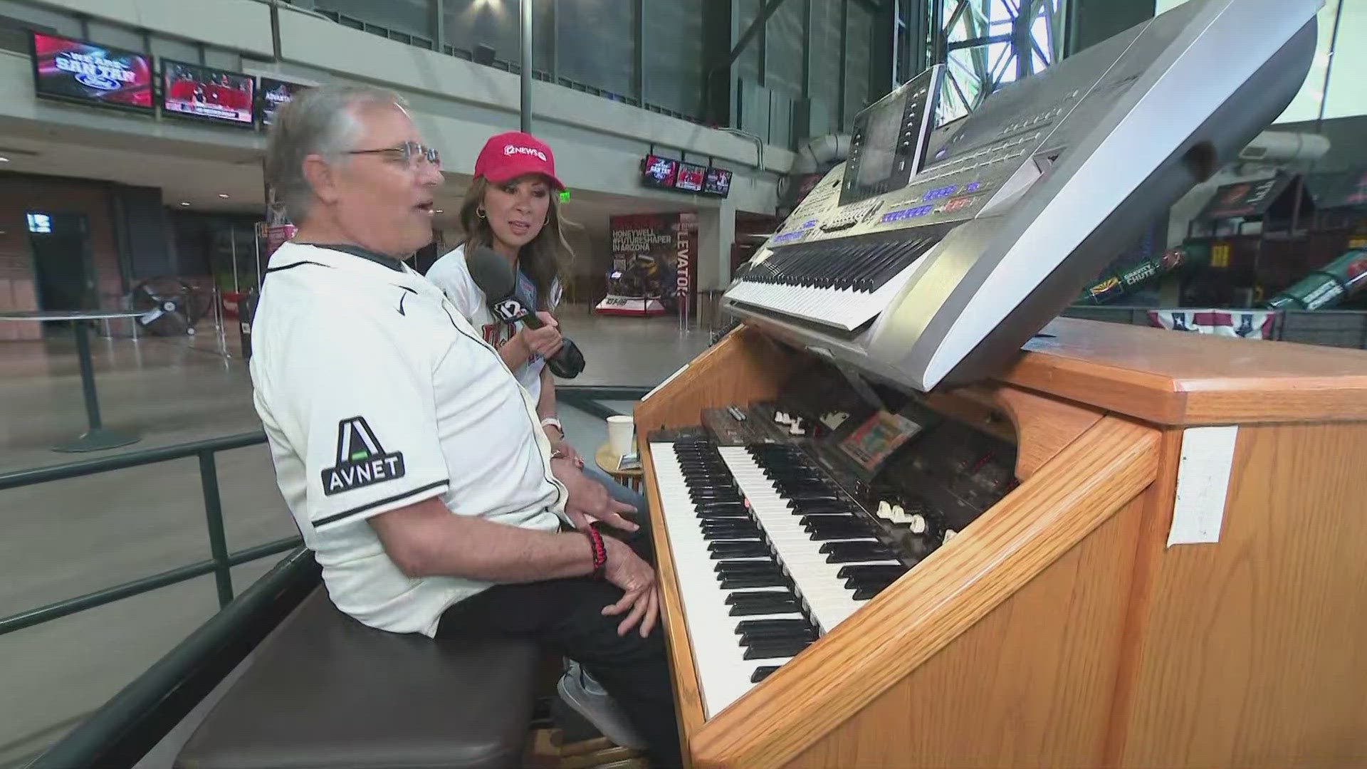 Bobby Freeman is the musical mascot for the Arizona Diamondbacks.