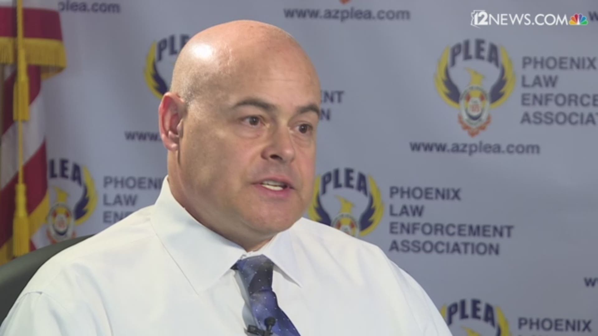 Britt London, president of PLEA, asked the public to be patient as all the facts surrounding a controversial police confrontation come to light.