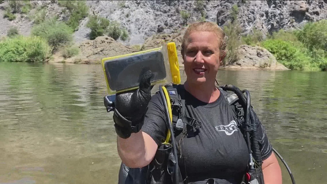 Valley diver finds lost treasures at bottom of Salt River - Vimarsana News