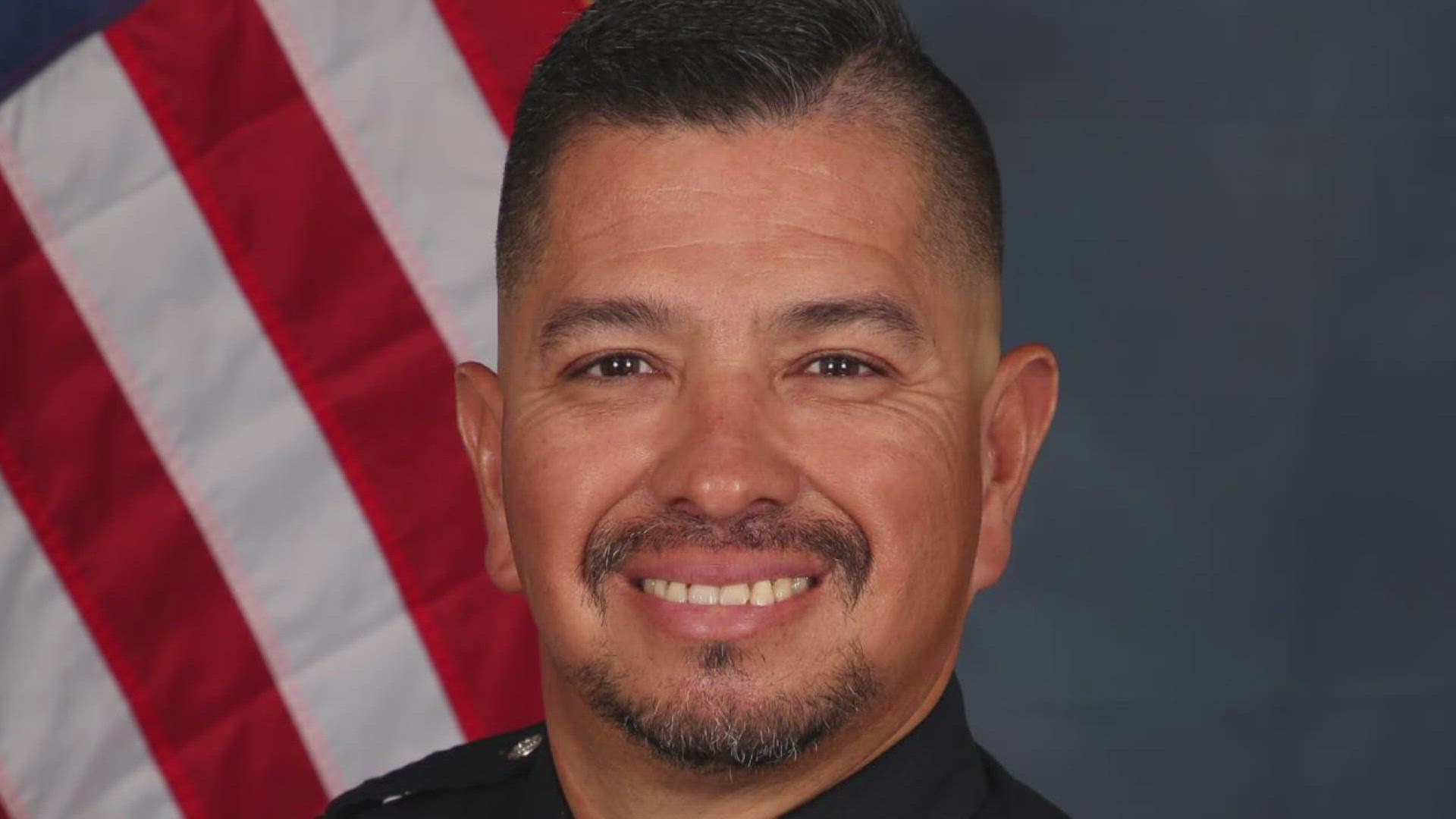 Officer Gabriel Facio died on Sunday after he was shot while responding to a call on Monday.
