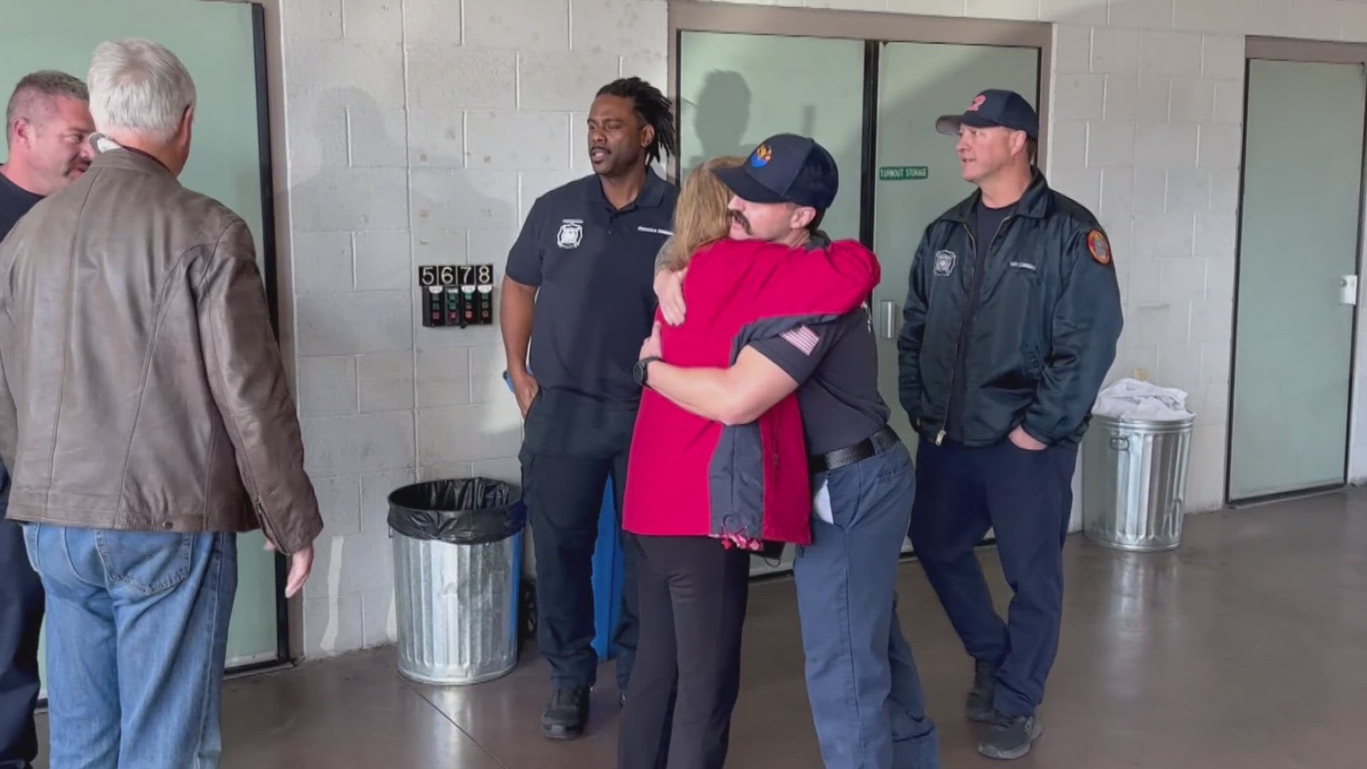 An Arizona woman went into cardiac arrest when she went out for dinner one night. Now, about 3 months later, she is thanking the heroes who saved her life.