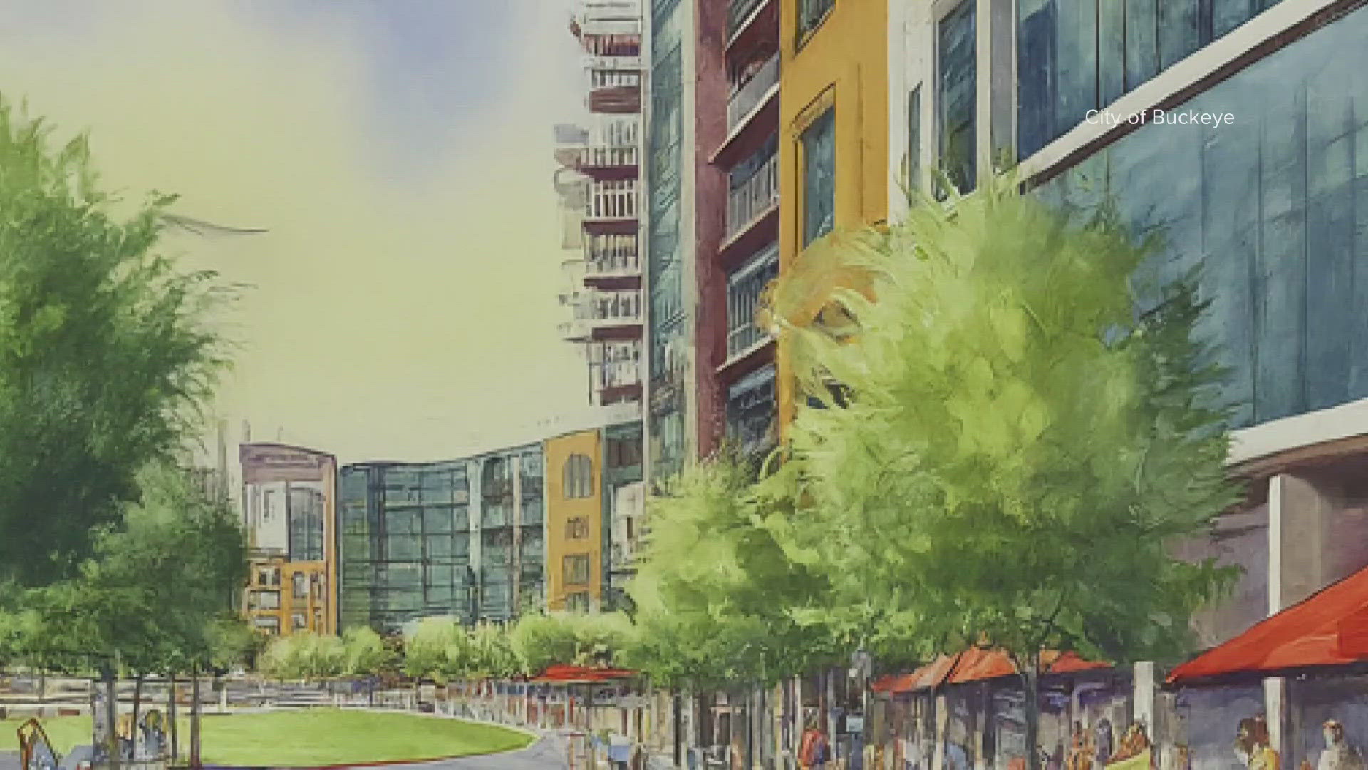 The project has been in the works since 2019 and is expected to be Buckeye's entertainment hub.