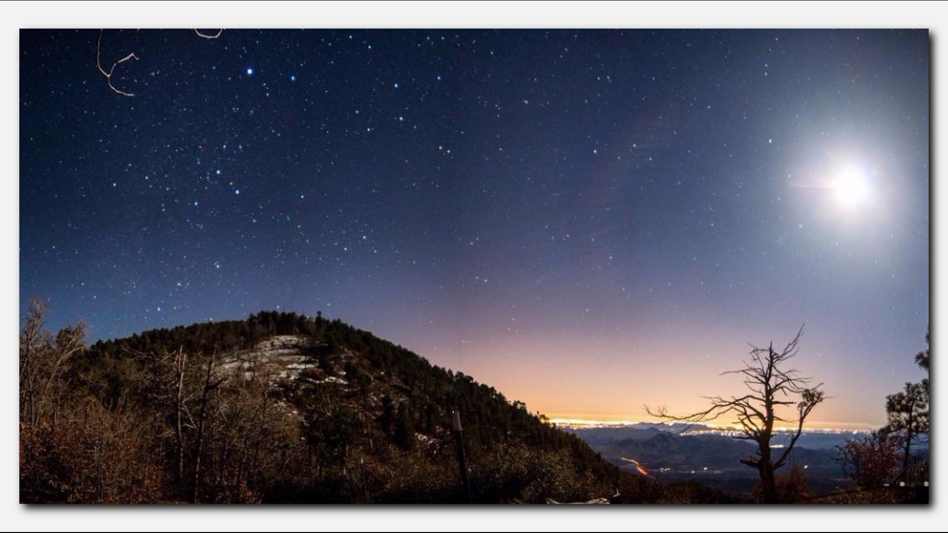 El Departamento de Turismo de Arizona comparte lugares y fechas para disfrutar de sus cielos estrellados.