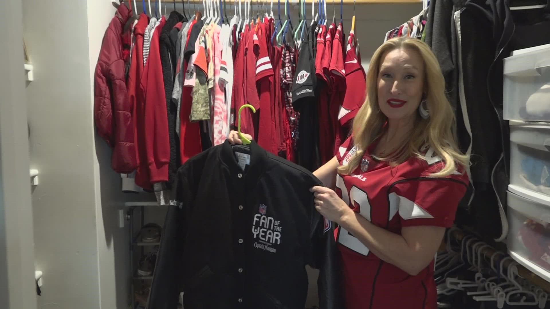 A Valley woman is among the nominees selected for this year's NFL fan of the year.