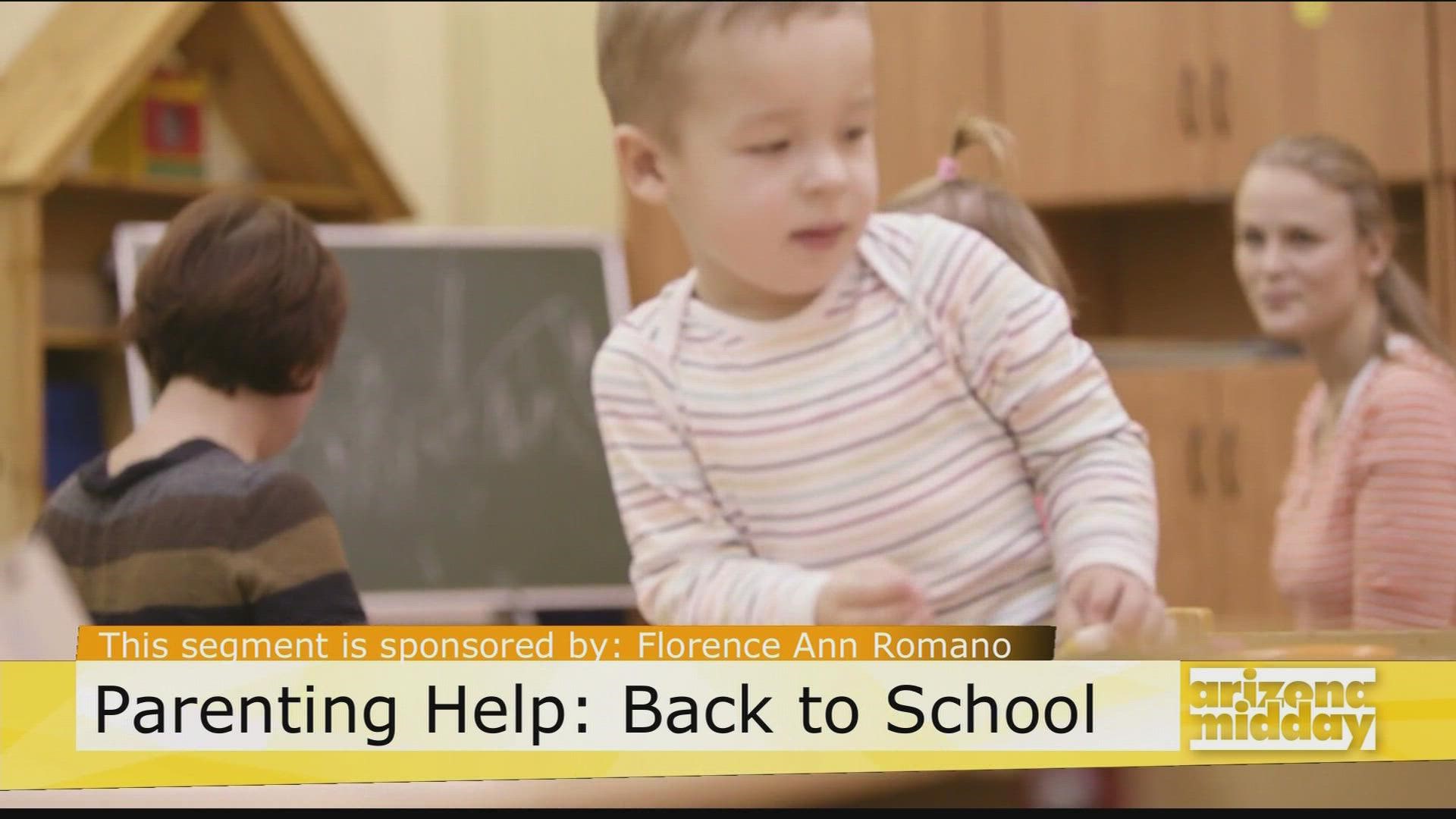 Florence Ann Romano, The Windy City Nanny & Childcare Expert, shares how to help ease the kids back into school