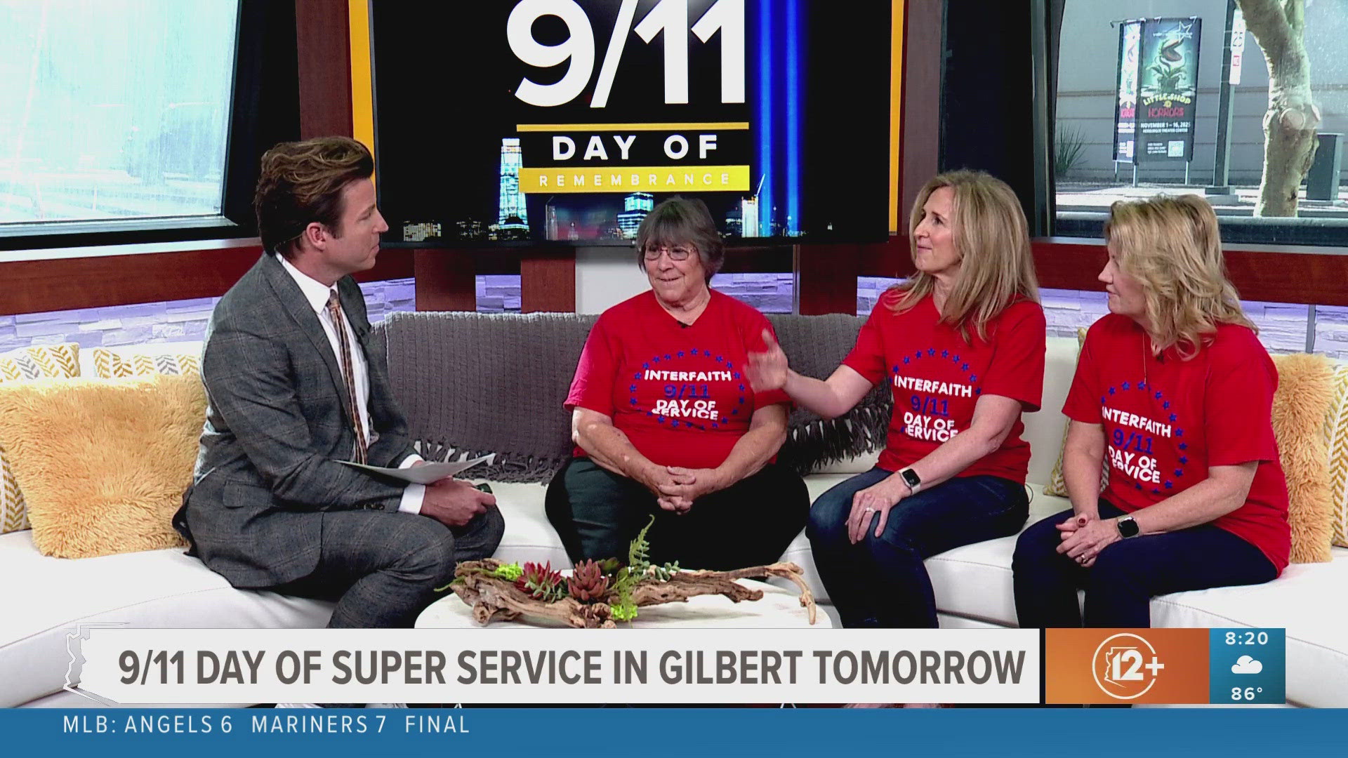 Event organizers talk about how residents can participate in the 9/11 Day of Super Service in Gilbert on Saturday.