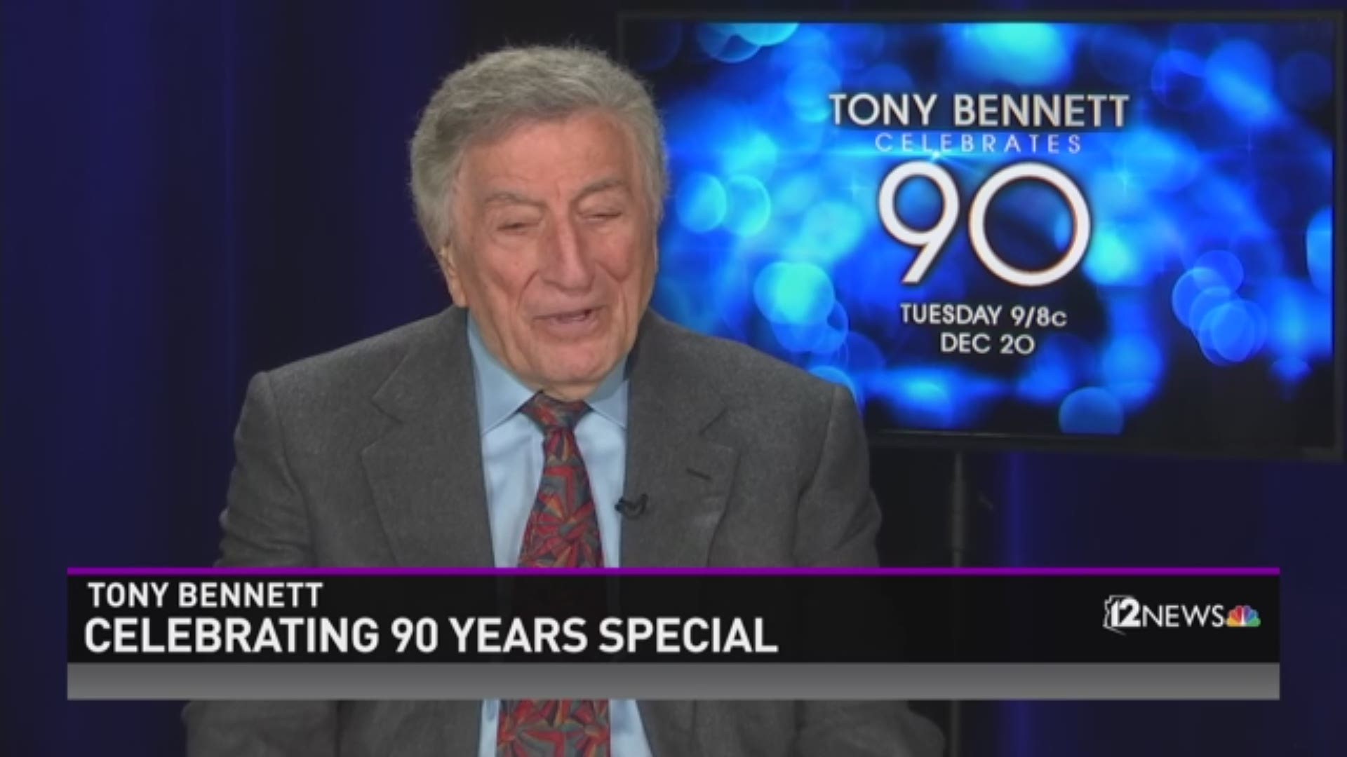 Tony Bennett shares his secret to a lifetime in show business