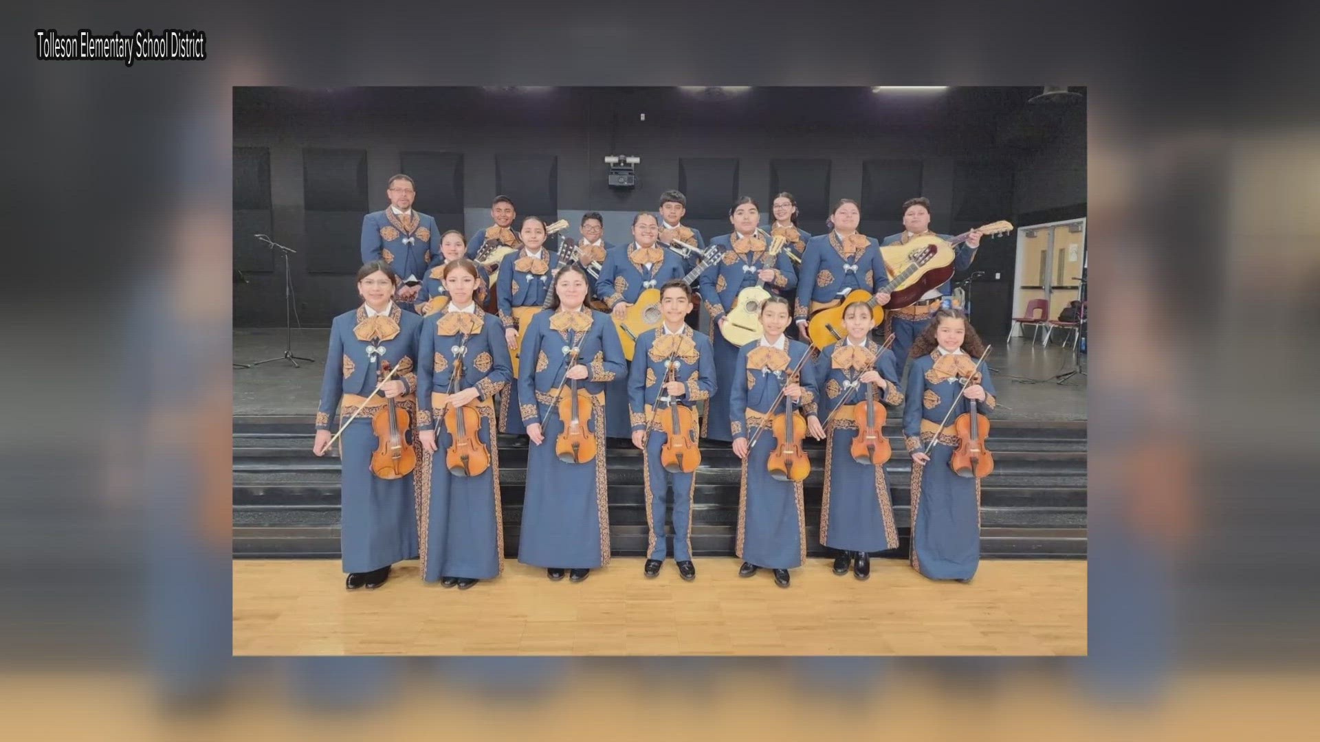 Students at Desert Oasis Elementary School in Tolleson are part of a school Mariachi band that will perform at the Easter celebration at the White House.