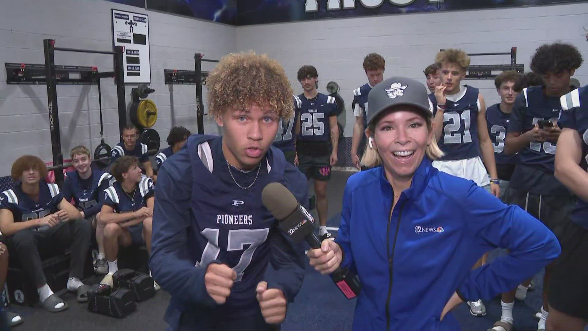 Pinnacle High School was on Friday Morning Fever to celebrate their big 54-51 win over Horizon.