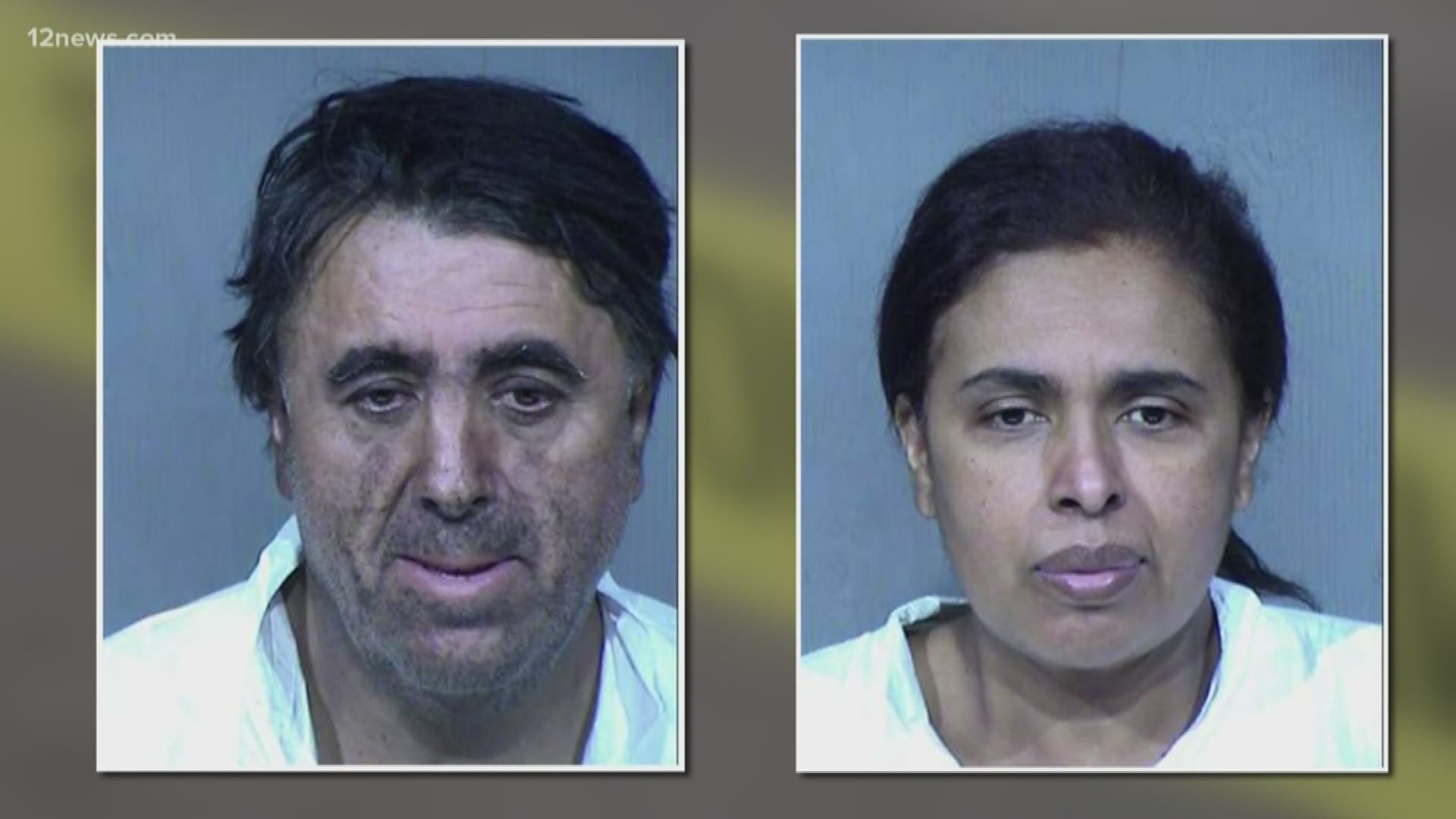 Phoenix police say Rafael and Maribel Loera were keeping the girl's remains in the attic. The remains were found when the Loera's allegedly set the house on fire.