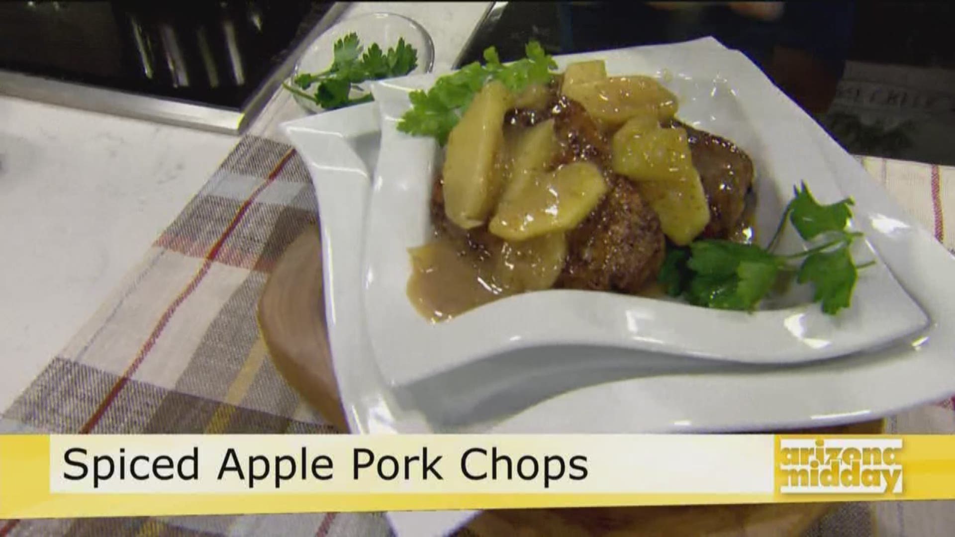 Jan shows us how to make the perfect pork chop for fall using an apple maple glaze.