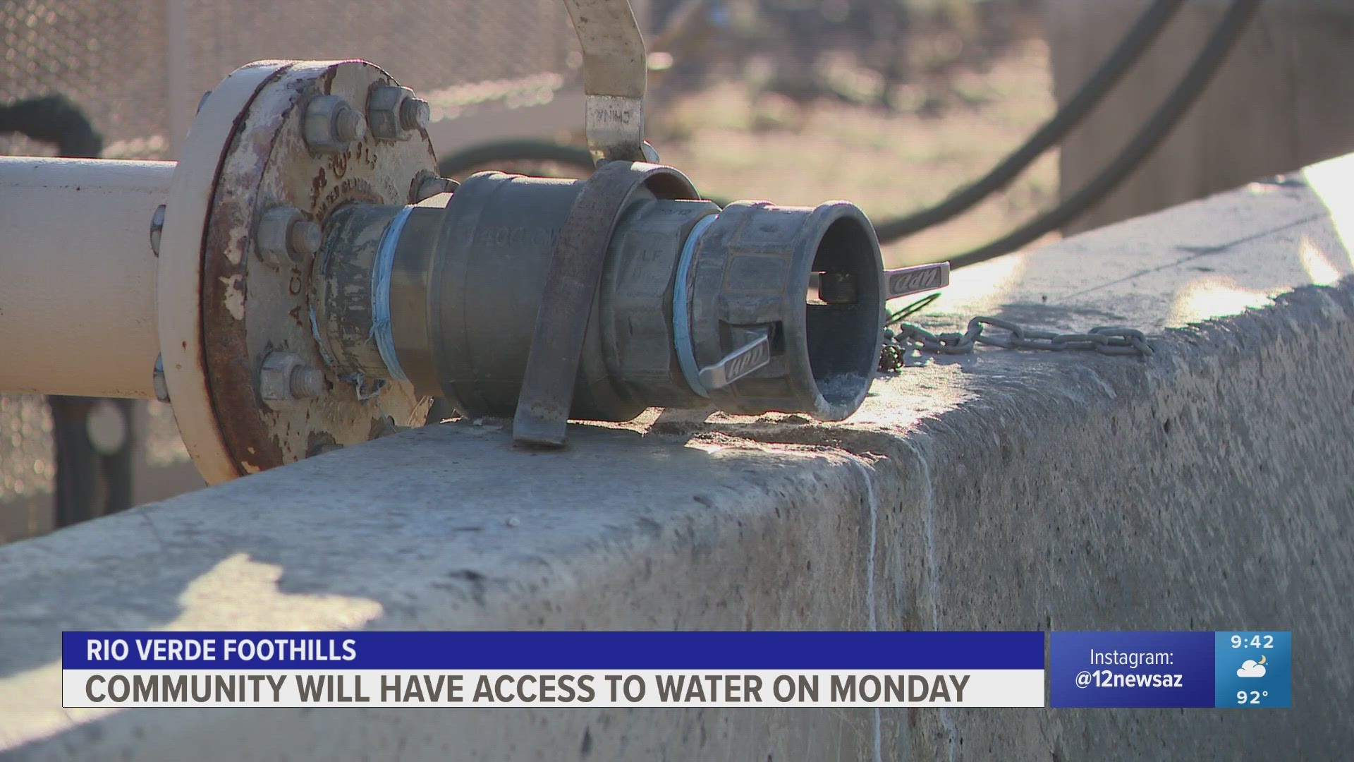 Rio Verde Foothills regains access to a Scottsdale water fill station after being cut off 10 months ago.