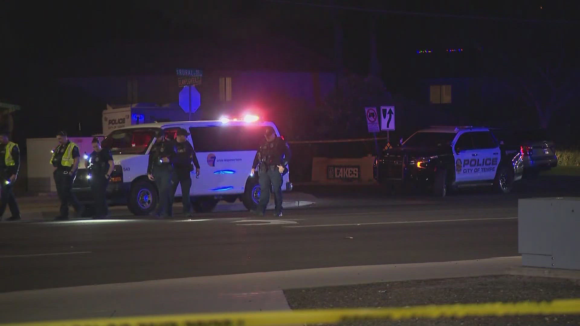 Tempe police officers were involved in a shooting that sent an officer to the hospital and killed the suspect. Watch the video for more information.