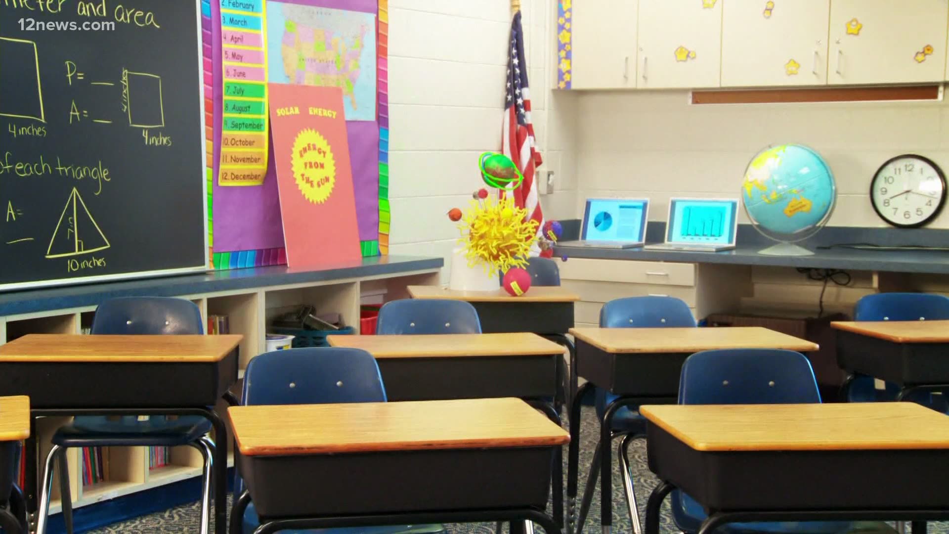 Right now, Arizona's school benchmarks show all counties should be learning remotely because. Some schools are going back to in-person learning, but is it safe?