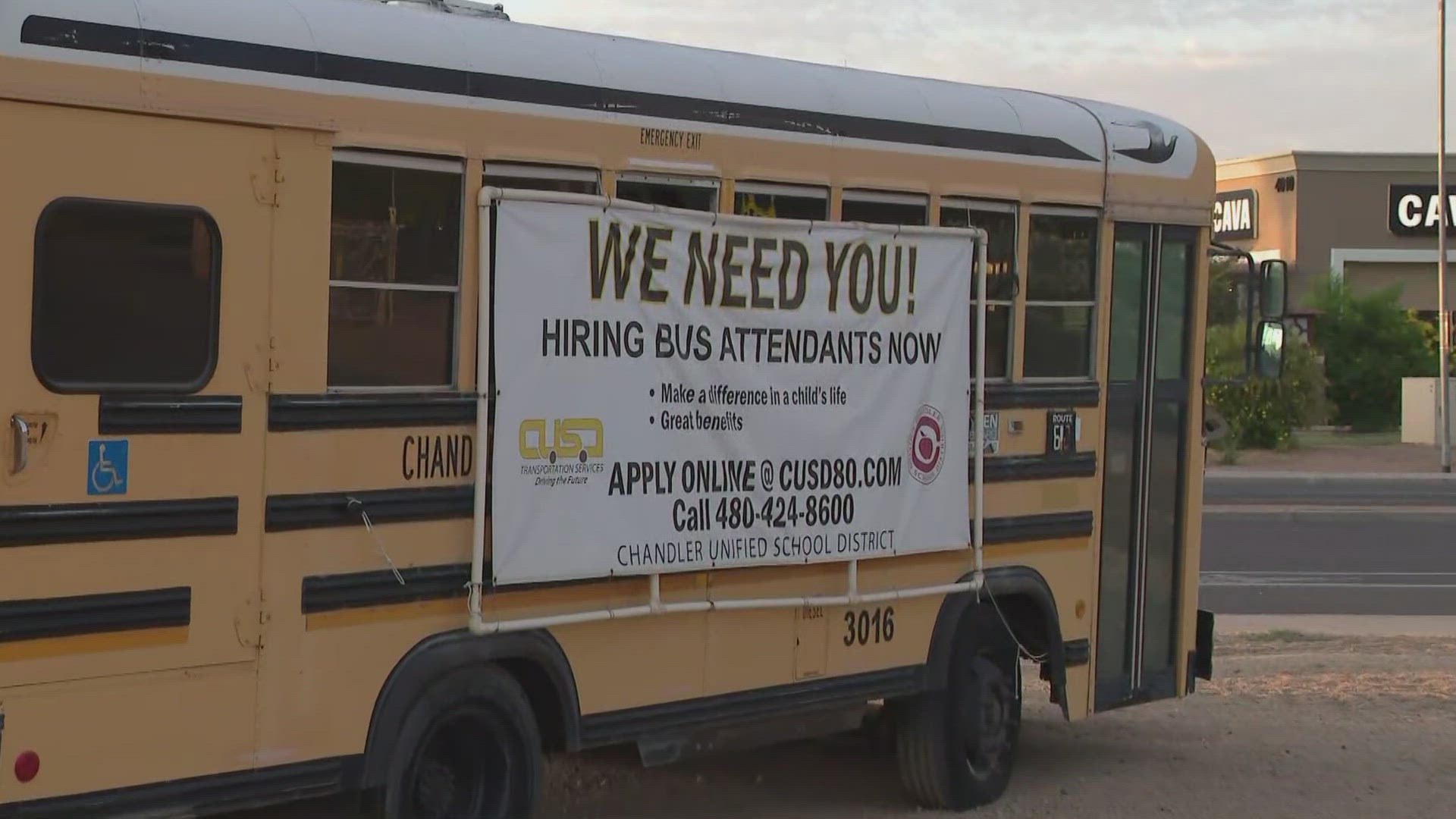 There's currently a statewide shortage of bus drivers for Arizona schools. Here's how you can help if you're looking for a new job.