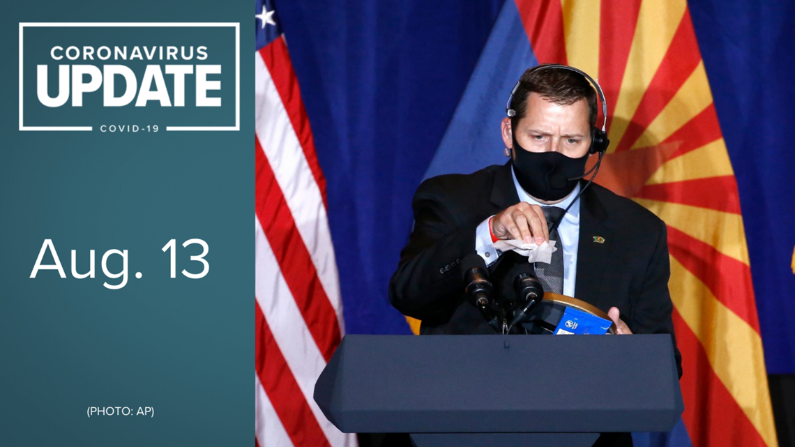COVID19 in Arizona on Aug. 13 Everything you need to know