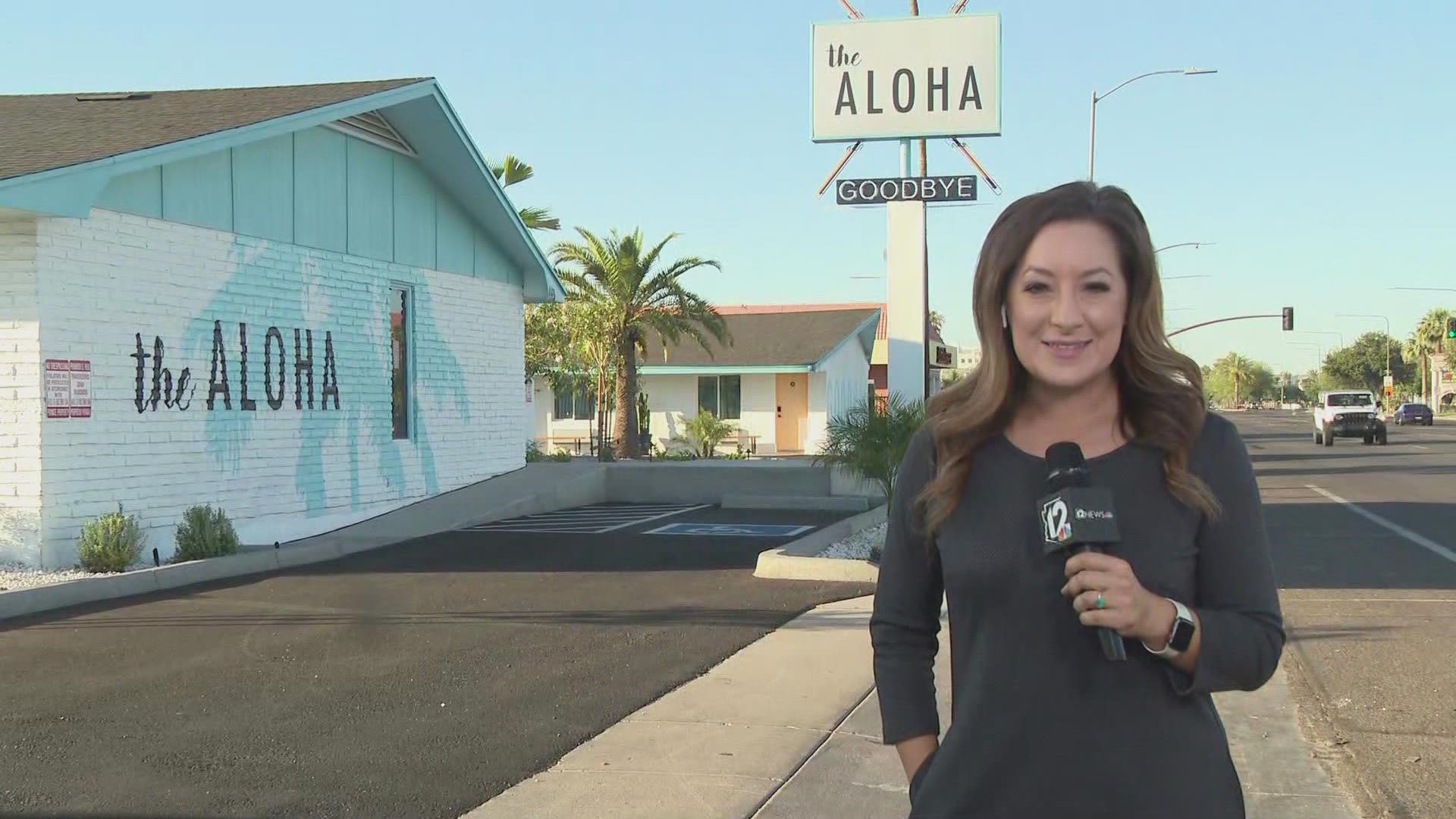 The Aloha in Chandler went from a worn down motel to a must-stay, Instagram-worthy property. Jen Wahl has the details.