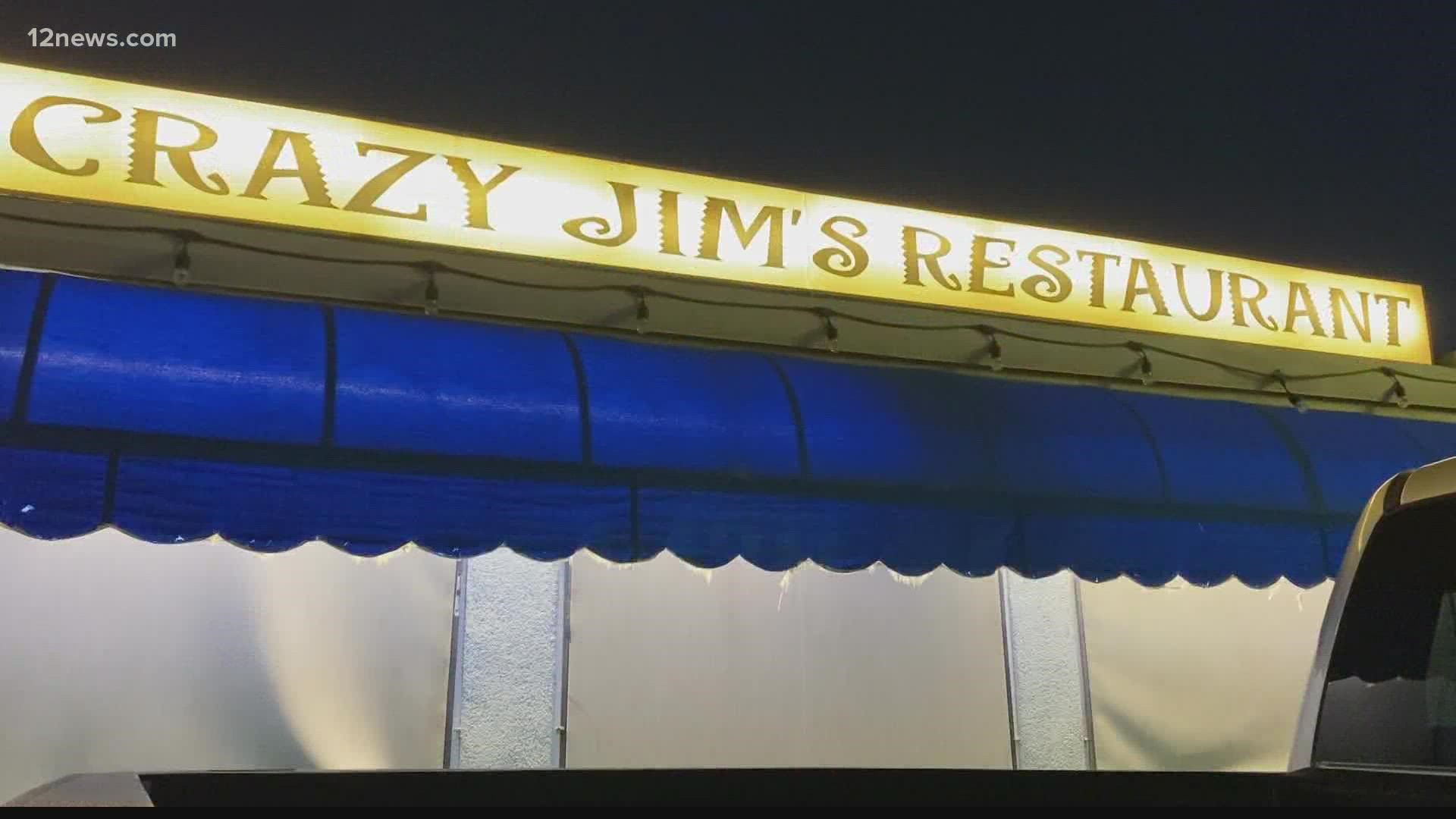 Crazy Jim’s near 15th Avenue and Indian School closing for good after 37 years in the Valley.