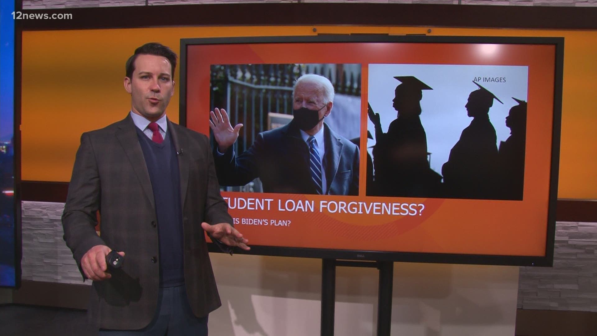 What should President Joe Biden do about student loan debt? We asked and Team 12's Ryan Cody is reading your answers.