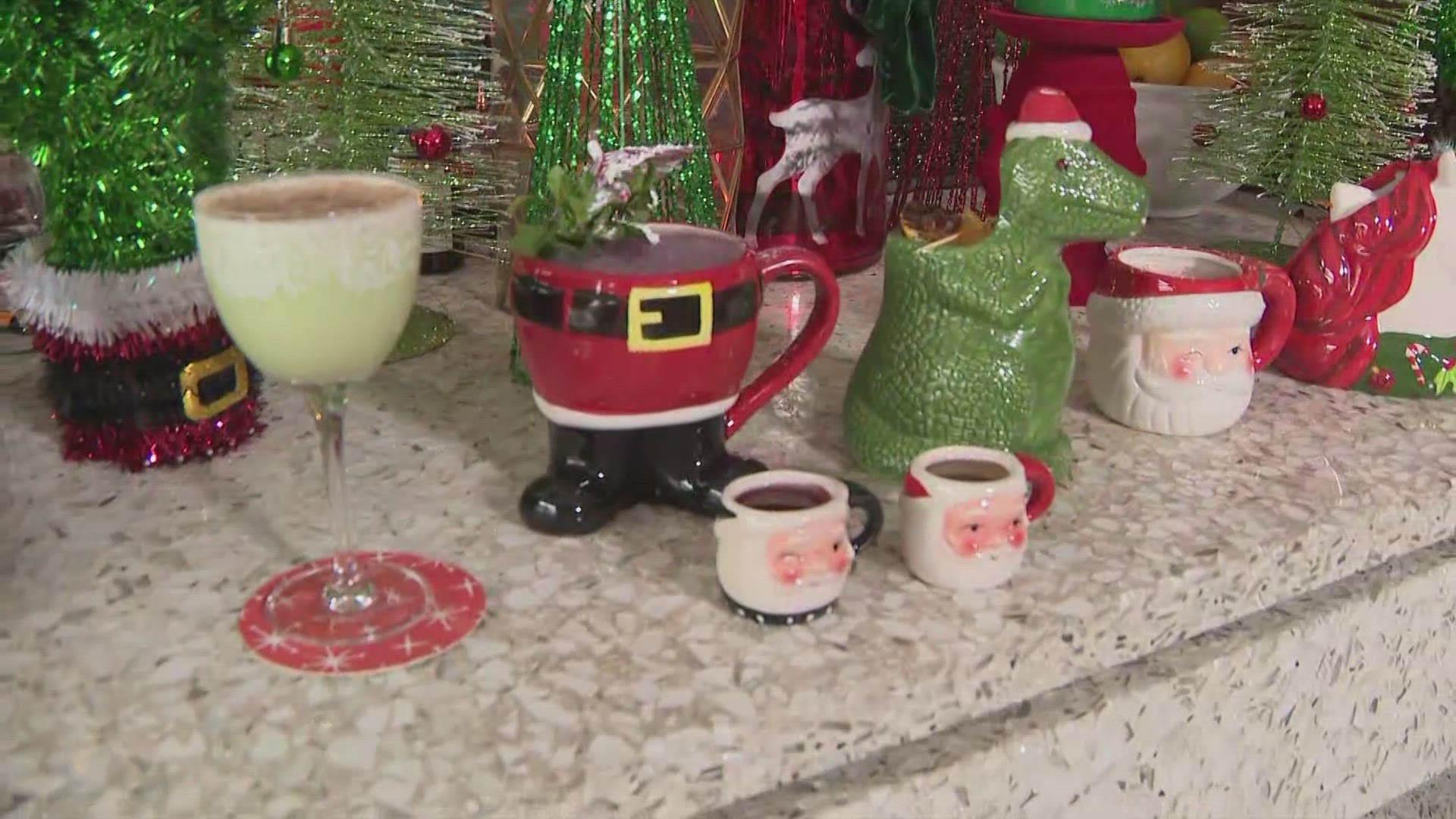 Miracle on 13 is a 90-minute Christmas cocktail experience with holiday-themed food.