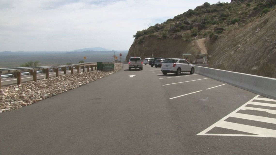 The fire was estimated to be about 3.5 acres and was positioned southwest of the Yarnell area.