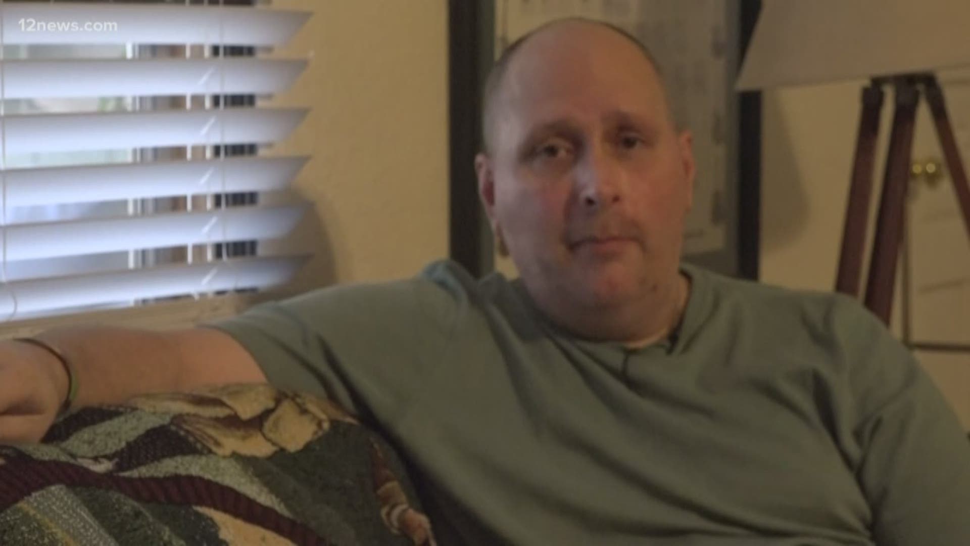 A military veteran is living in fear knowing he could lose his beloved home over a $236 dispute in back taxes.