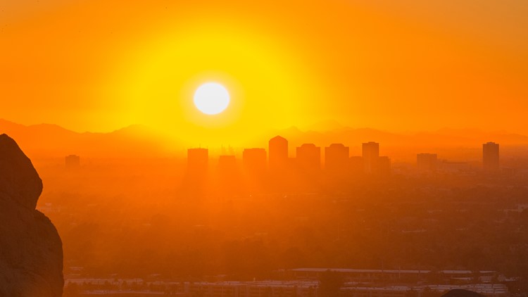 Phoenix alcanza los 110 grados Fahrenheit por primera vez en el 2022