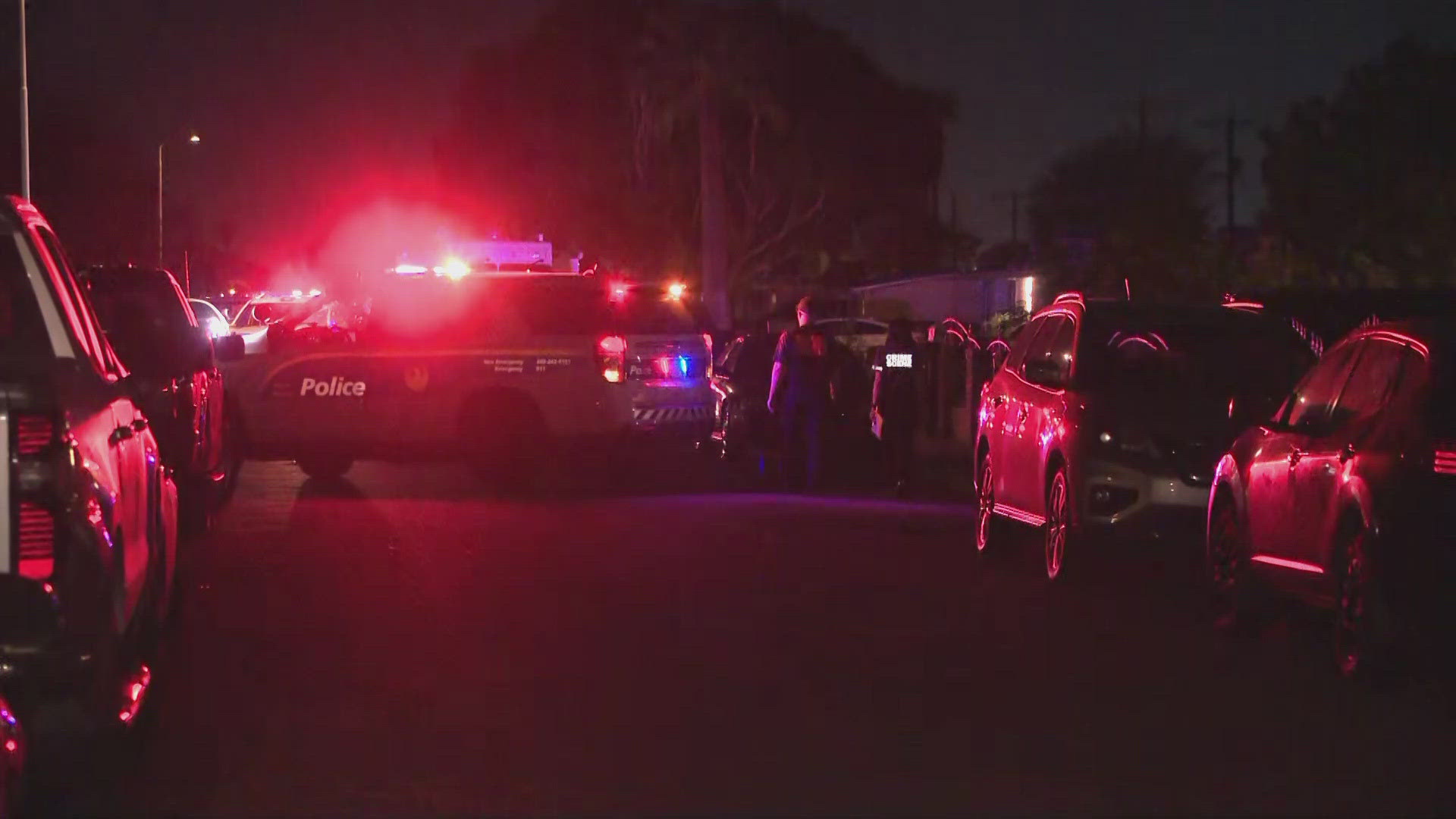 Five people were shot Tuesday night near 24th Street and Southern Avenue, with three victims in critical condition, Phoenix police said.