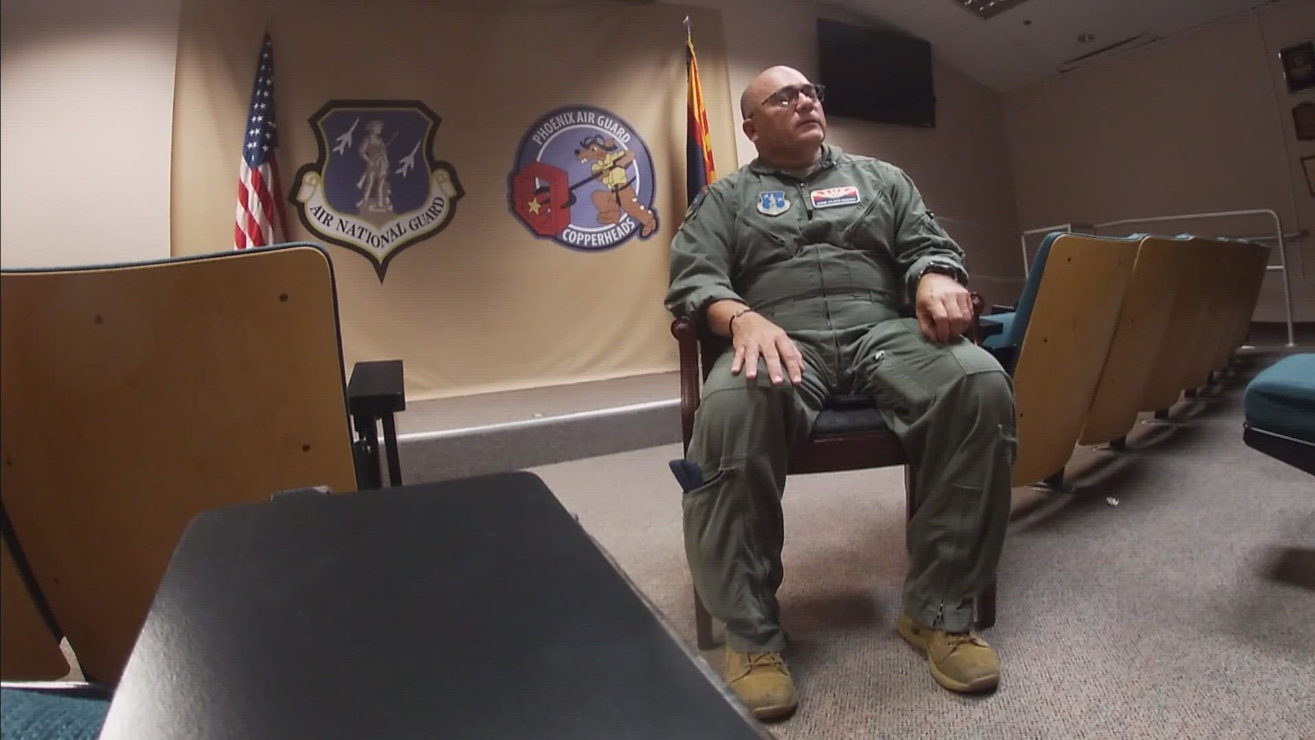 Hilario Sanchez shares what it's like to serve his country as a member of the 161st Air Refueling Wing in Phoenix.