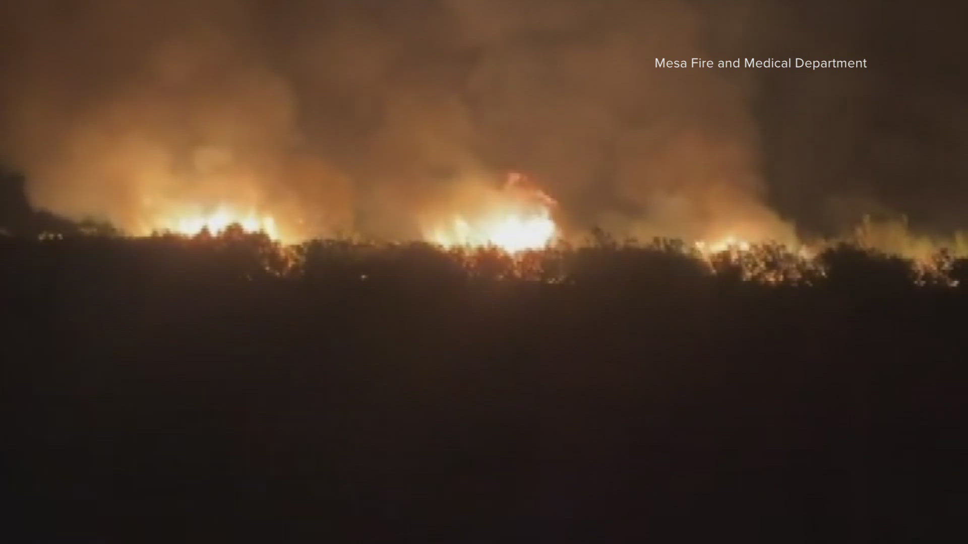 Crews from Mesa Fire and Superstition Fire and Medical fought a brush fire just off the U.S. 60 and Meridian Road in Apache Junction. Here's the latest information.