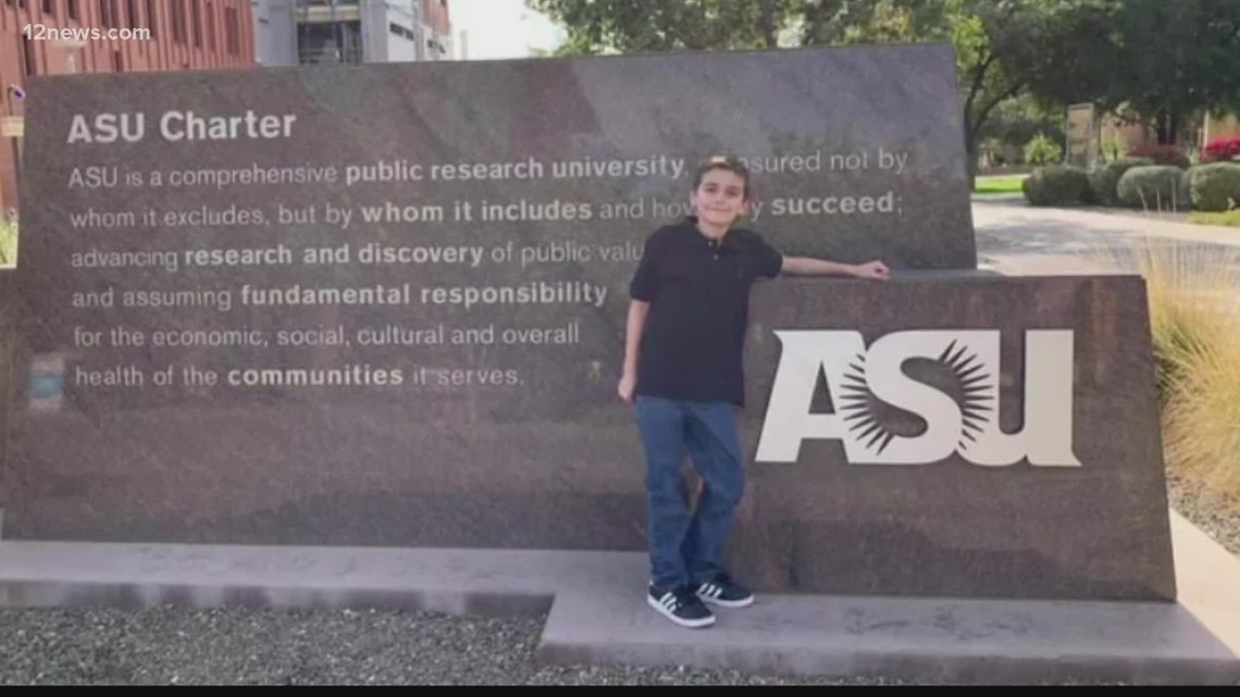 Bocah Mesa berusia 12 tahun menuju ke Arizona State University