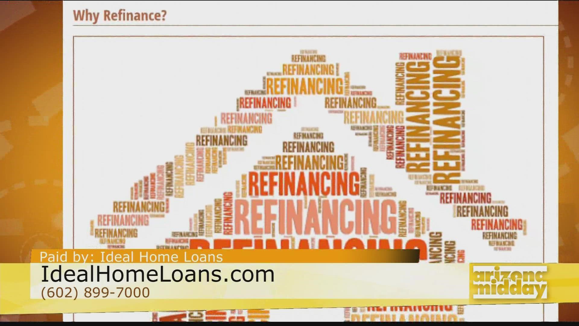 Ideal Home Loans' Brent Ivinson shares how refinancing your home can help lower your debts.