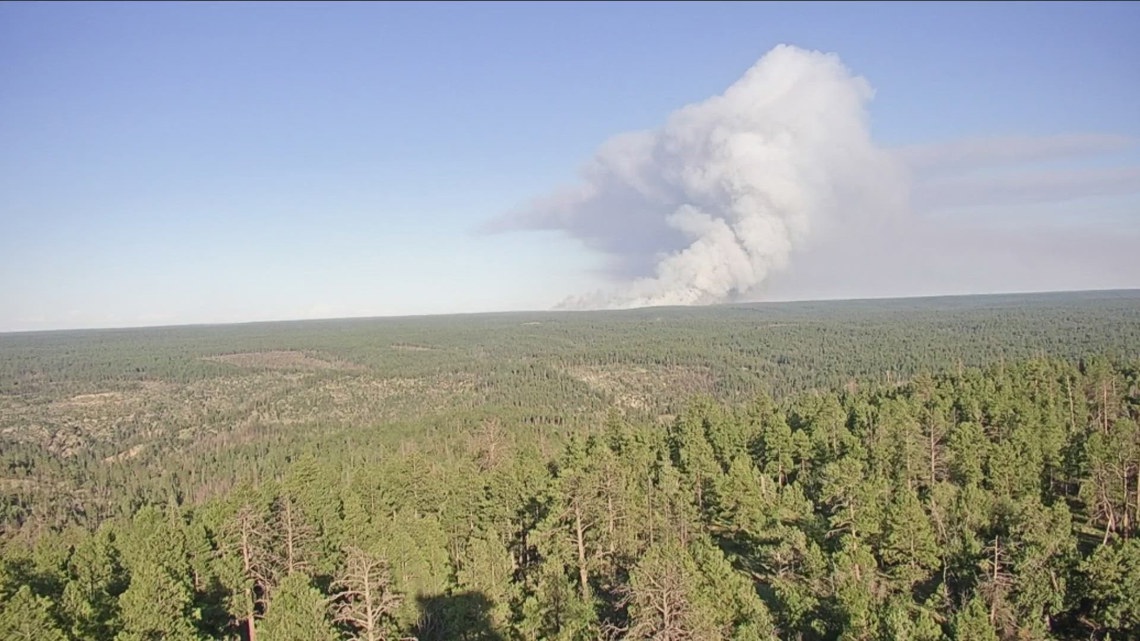 July 8: Wildfire burning in Arizona | 12news.com