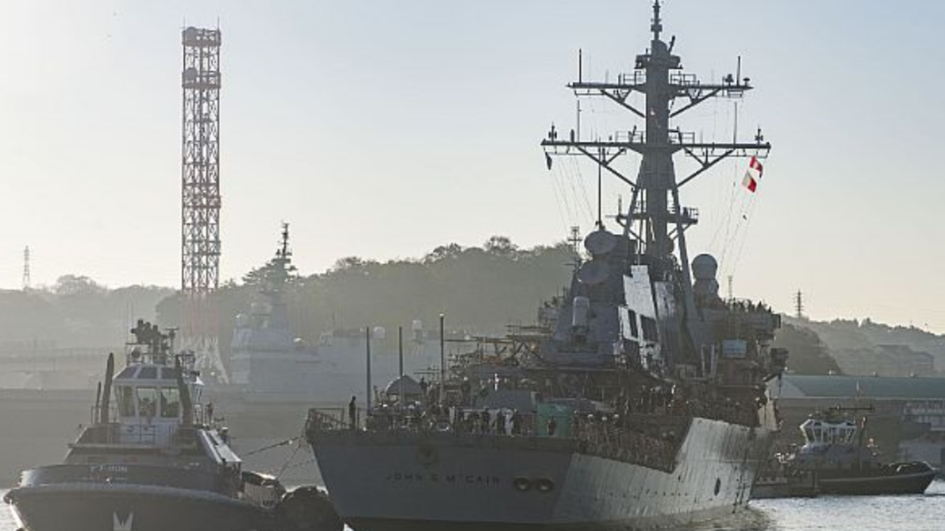 The Navy warship named for three generations of McCains is at the center of a storm over whether the White House wanted it kept out of sight while President Trump was in Japan. President Trump and Meghan McCain spoke out, but there are still questions about whether the USS John McCain was actually hidden.