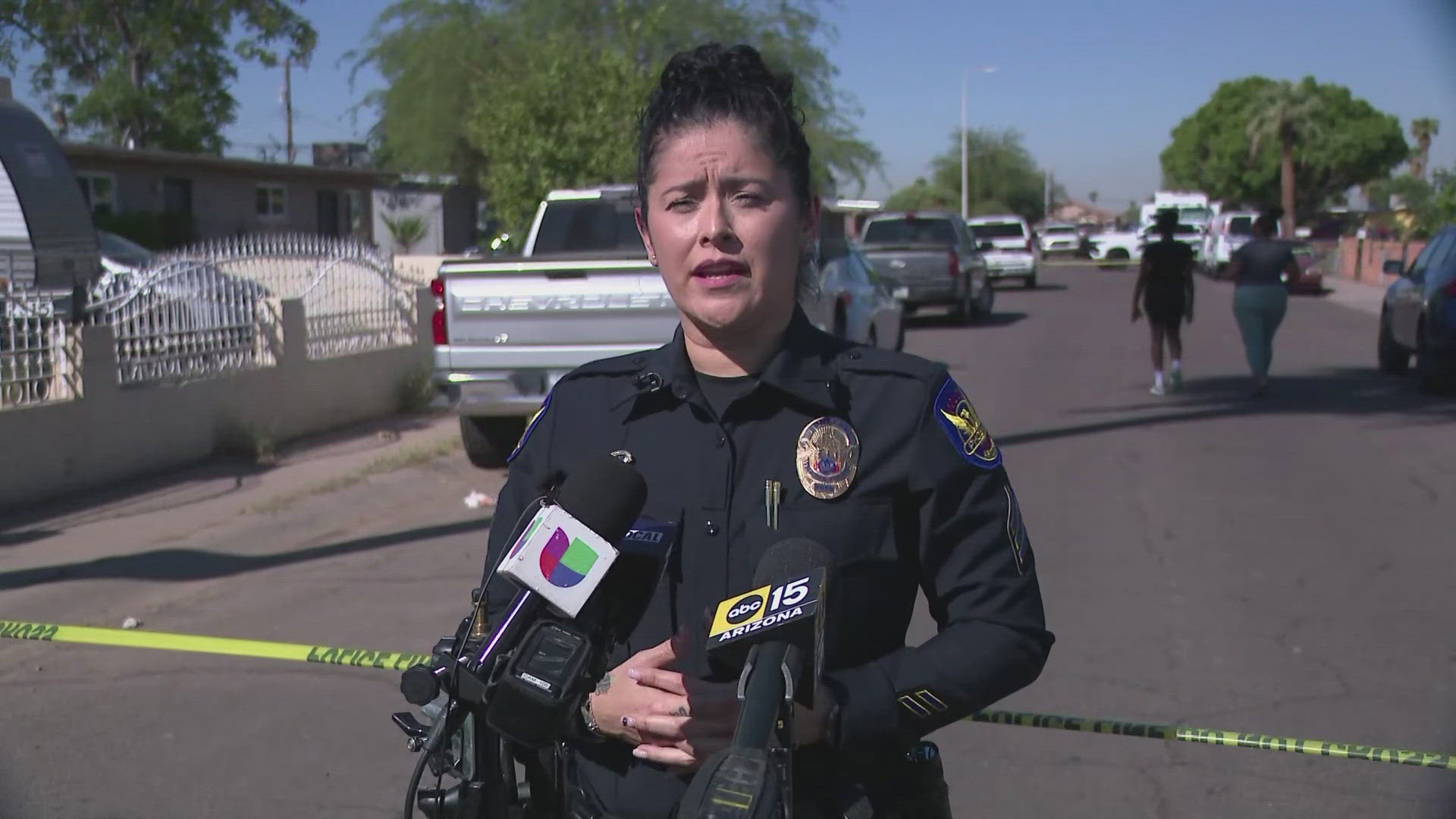 Three men were killed after a home invasion leads to a shooting in Phoenix on Tuesday night, police said. Police provided an update Wednesday.