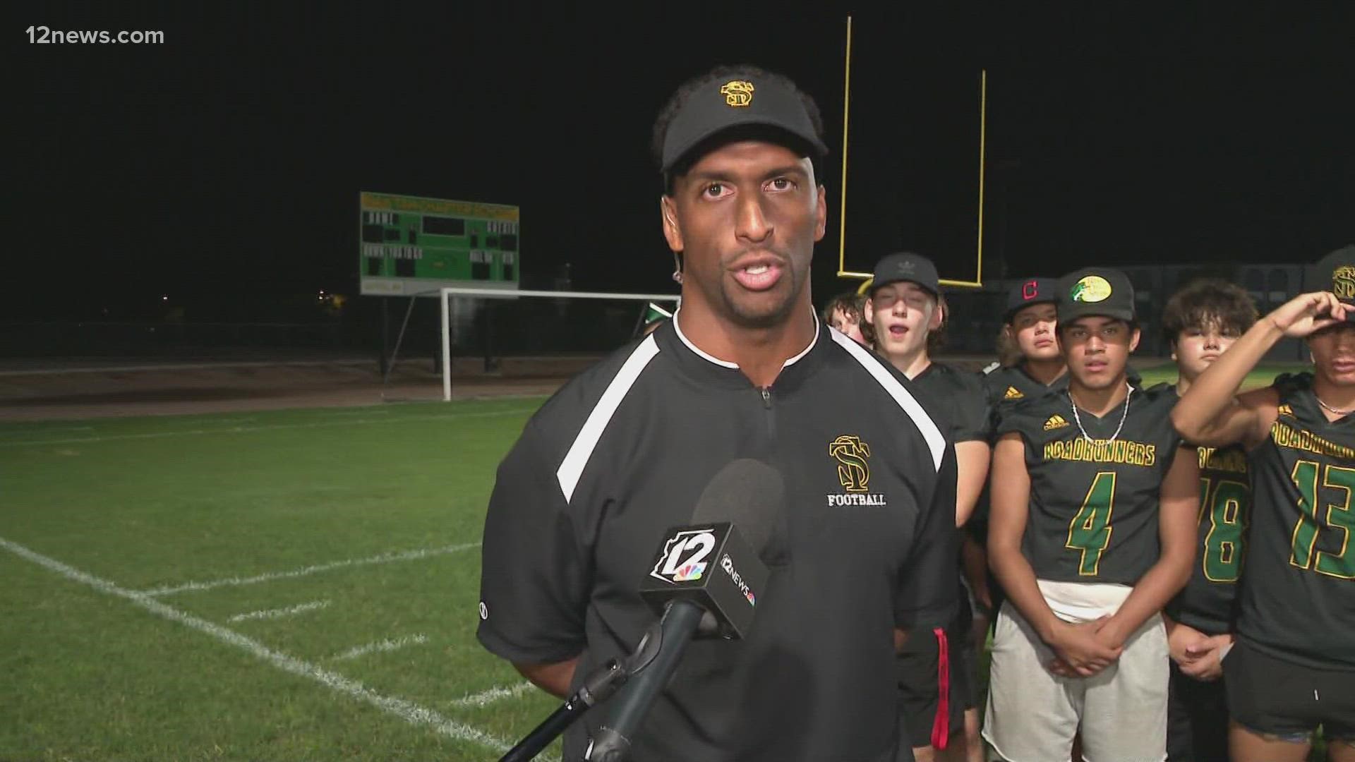 Coach Kerry Taylor said that the players and the future look bright for San Tan Charter.