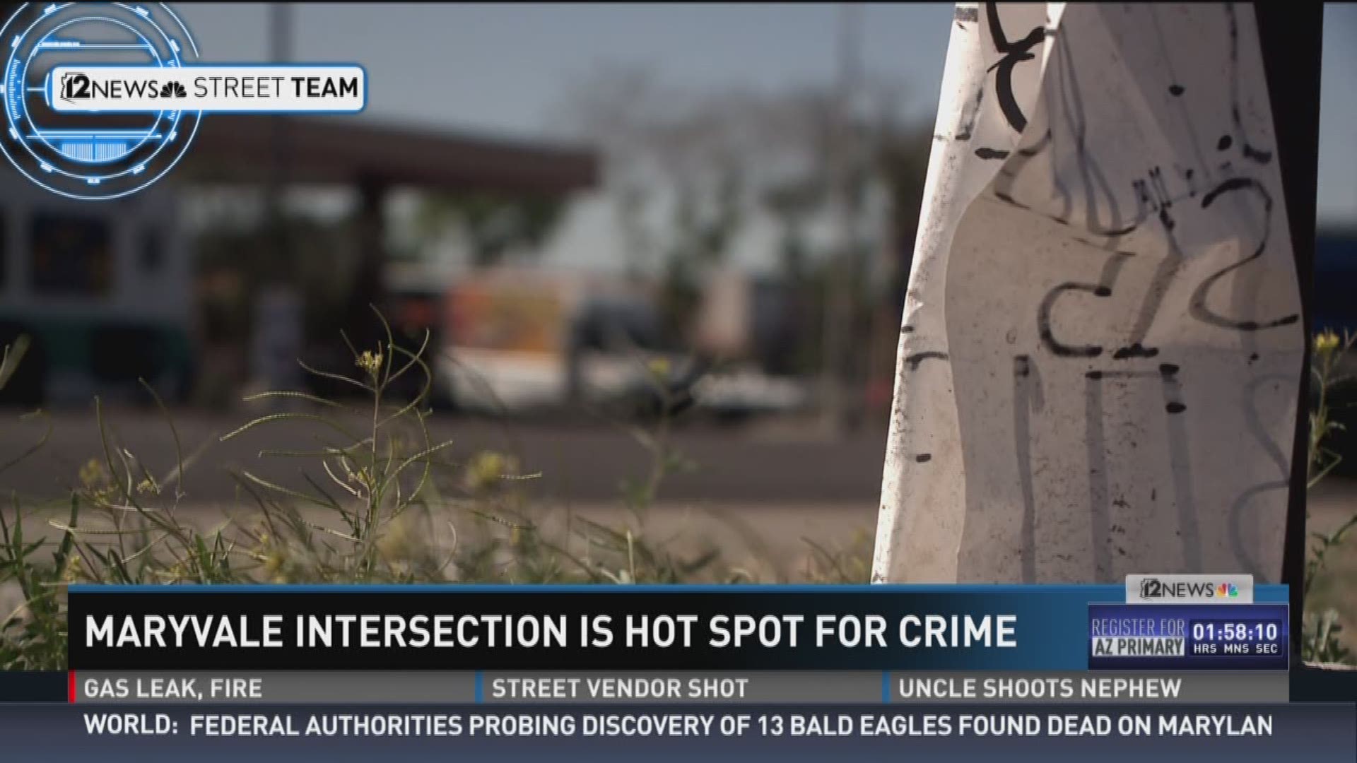 Maryvale intersection is hot for crime.