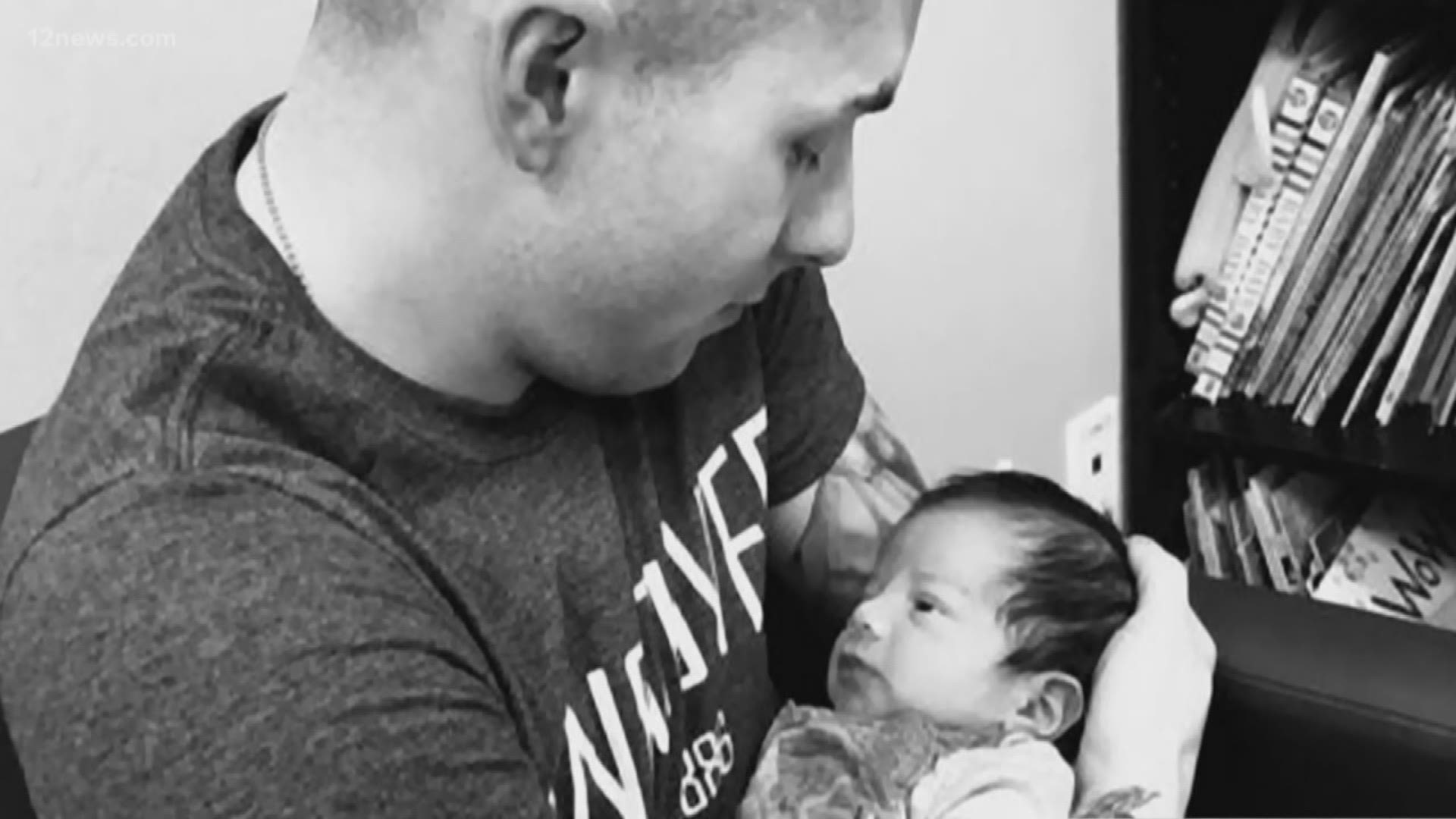 Sgt. Steven Garcia's wife initially told him her baby died during birth, but after endless tears, her alleged web of deceit is unraveling.
