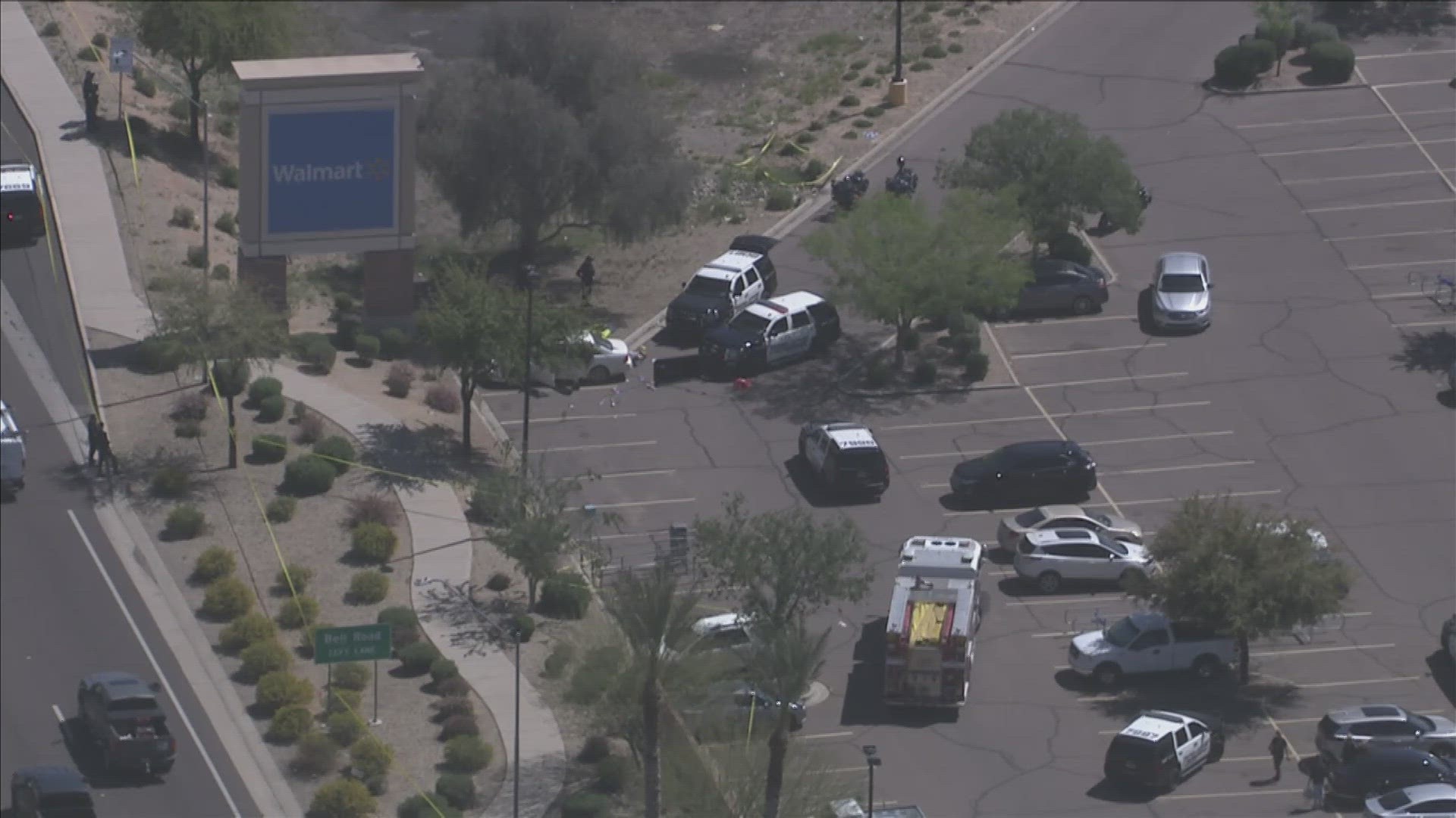 Walmart on Collins Road evacuated, temporarily closed for police activity