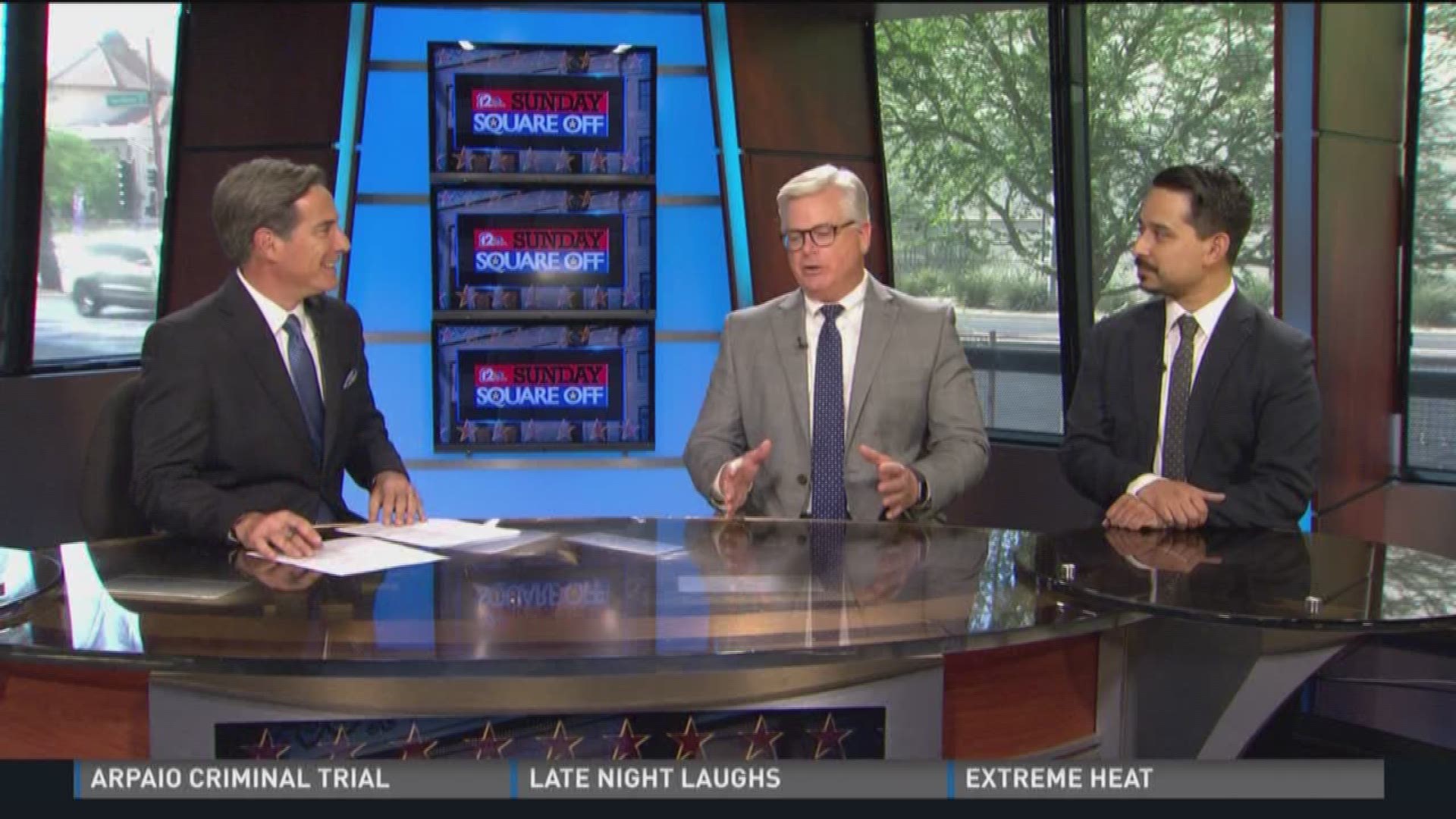 On this weekend's "Sunday Square Off," attorneys Roy Herrera and Thomas Ryan break down the key issues in former Sheriff Joe Arpaio's criminal-contempt case, which starts Monday.