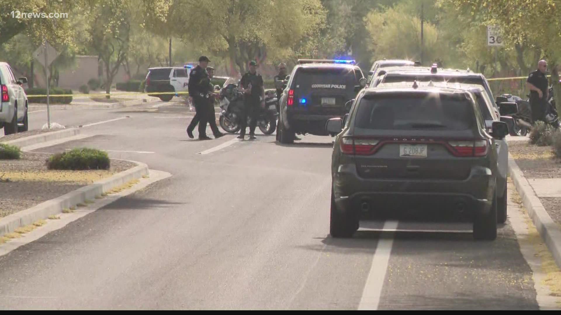 The crash happened near 182nd and San Gabriel drives, police said.
