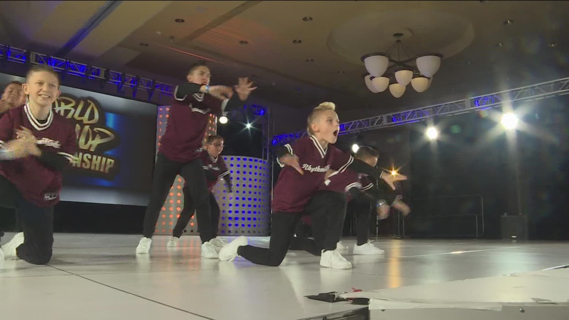 2,000 dancers from 35 countries are competing in the World Hip Hop Dance Championship being held at the Arizona Grand Resort and Spa in Phoenix.