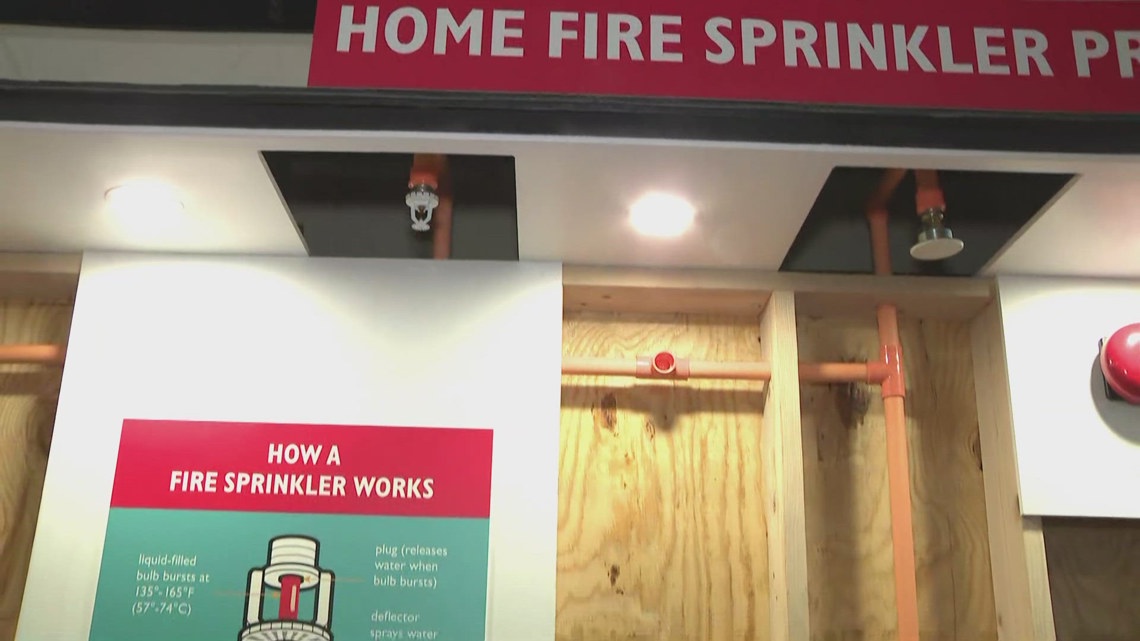 New home fire sprinkler exhibit to open at Hall of Flame Museum