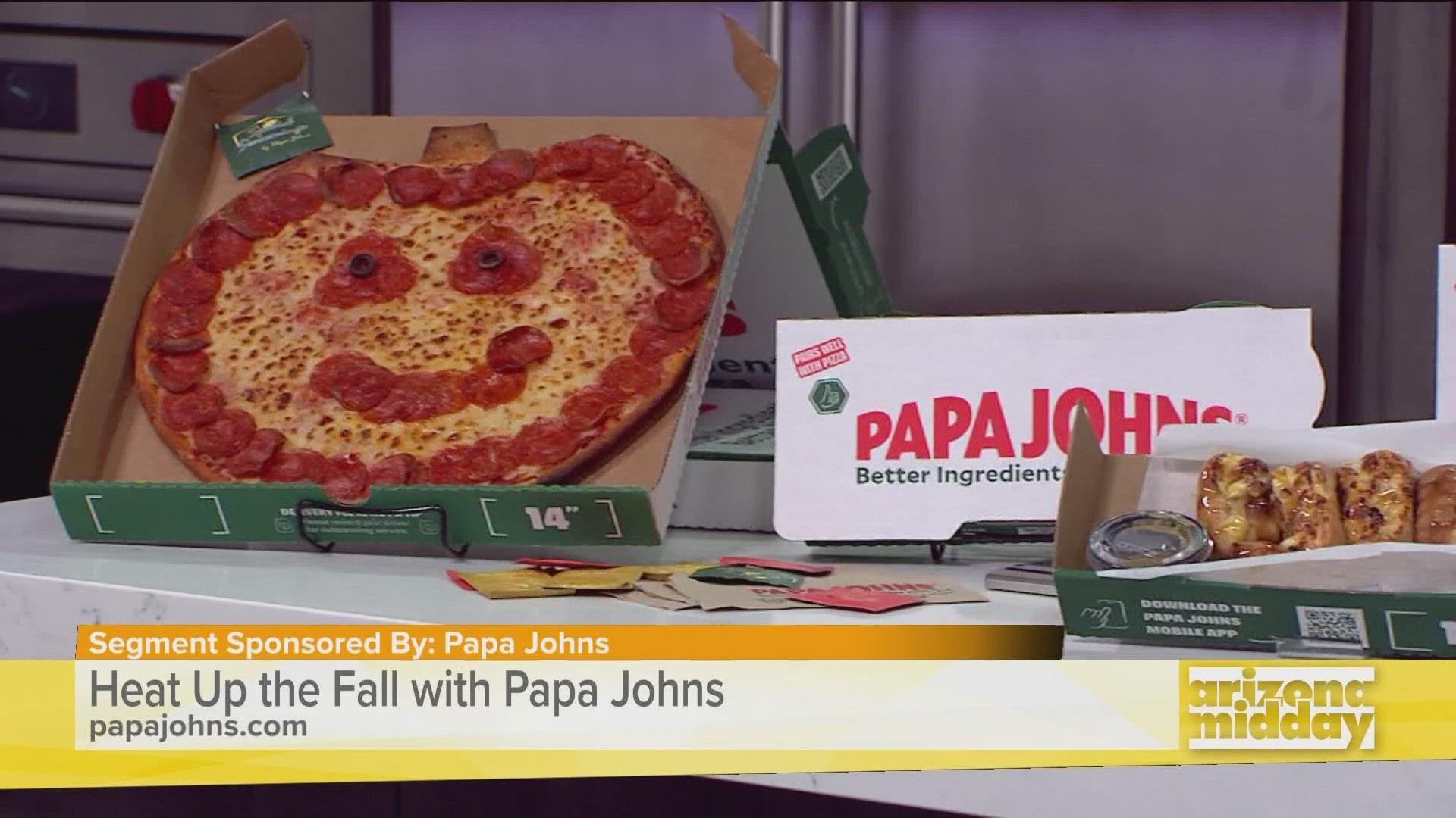 Order the Shaq-a-Roni today  ONLY at Papa Johns 