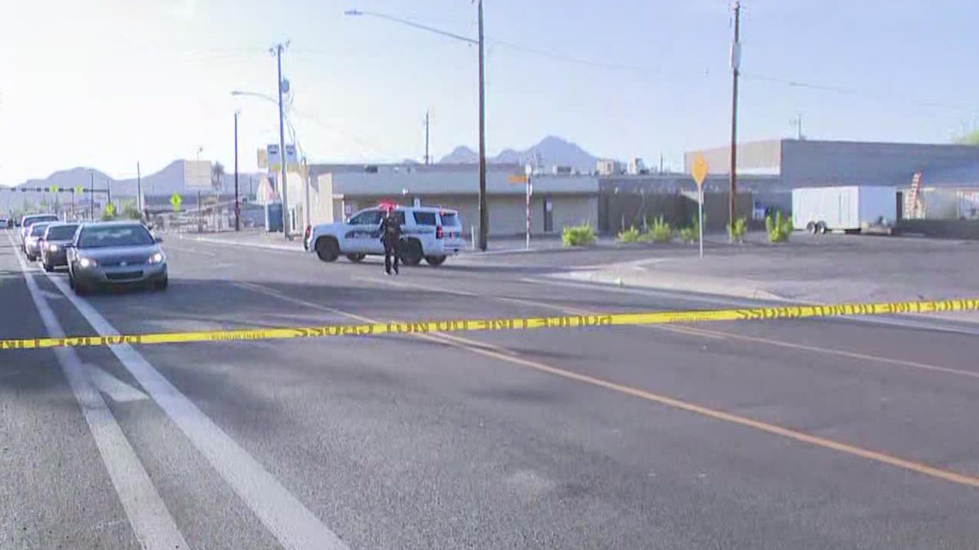 Phoenix police are investigating a shooting that left nine people injured during a party at a strip mall near 10th Avenue and Hatcher Road.
