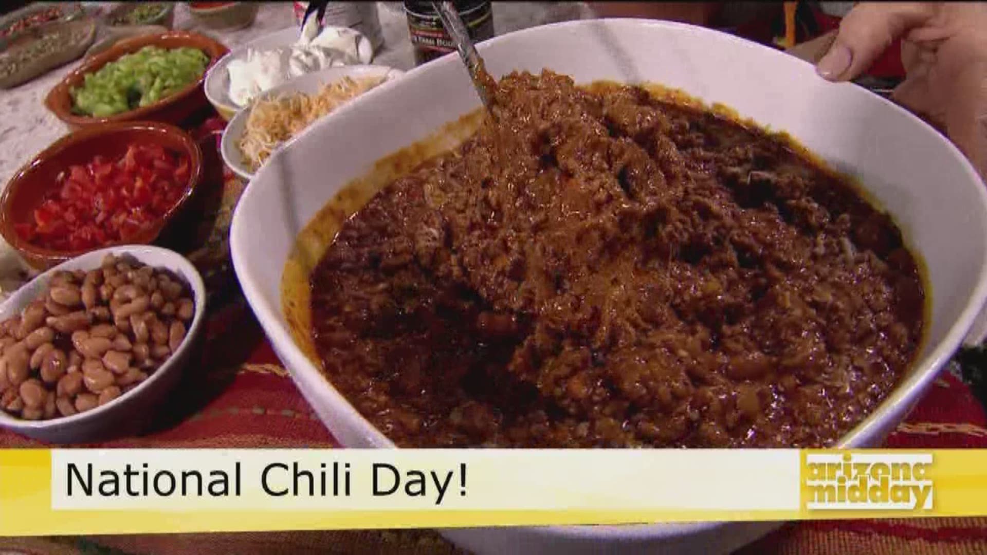 It's National Chili Day and Jan is in the kitchen with a delicious recipe