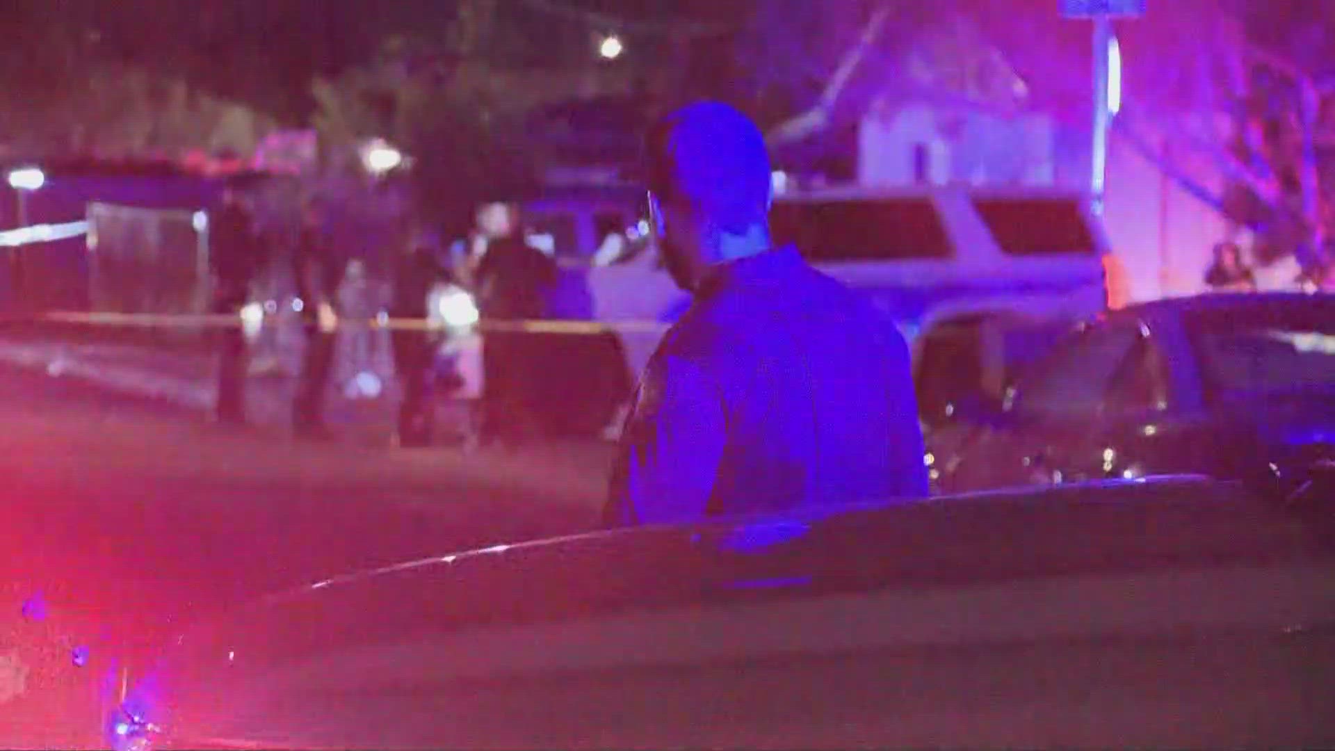 A police shooting in central Phoenix was reported early Monday morning.