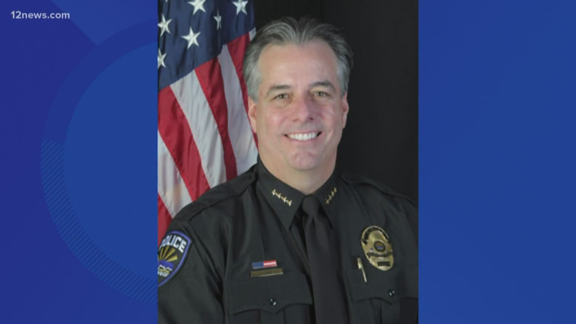 Goodyear's chief of police and deputy police chief were placed on leave Monday because of recent allegations of "impropriety," according to city officials.